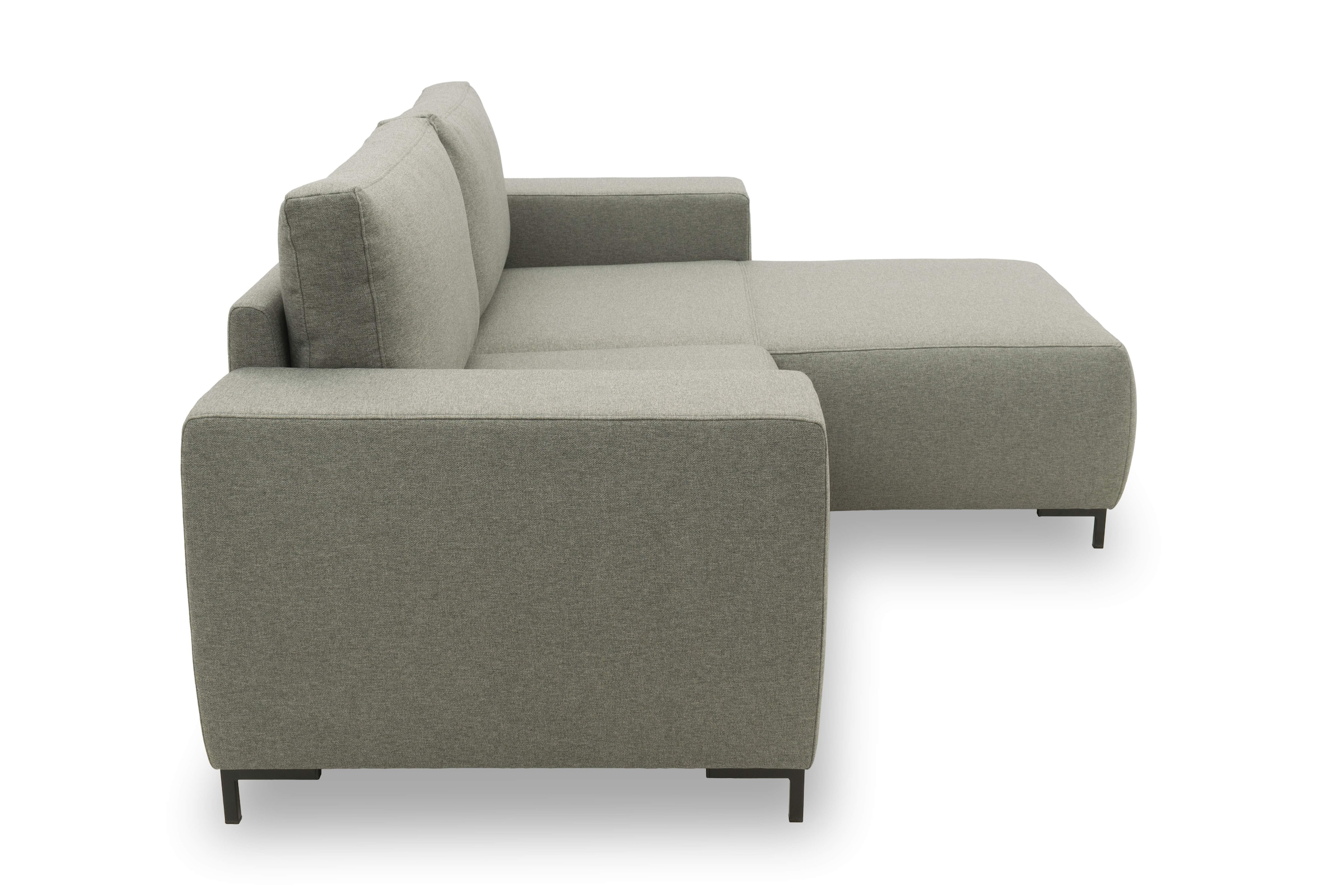 LOOKS by Wolfgang Joop Ecksofa »Looks VI L-Form«, gerade Linien, in 2 Bezugsqualitäten