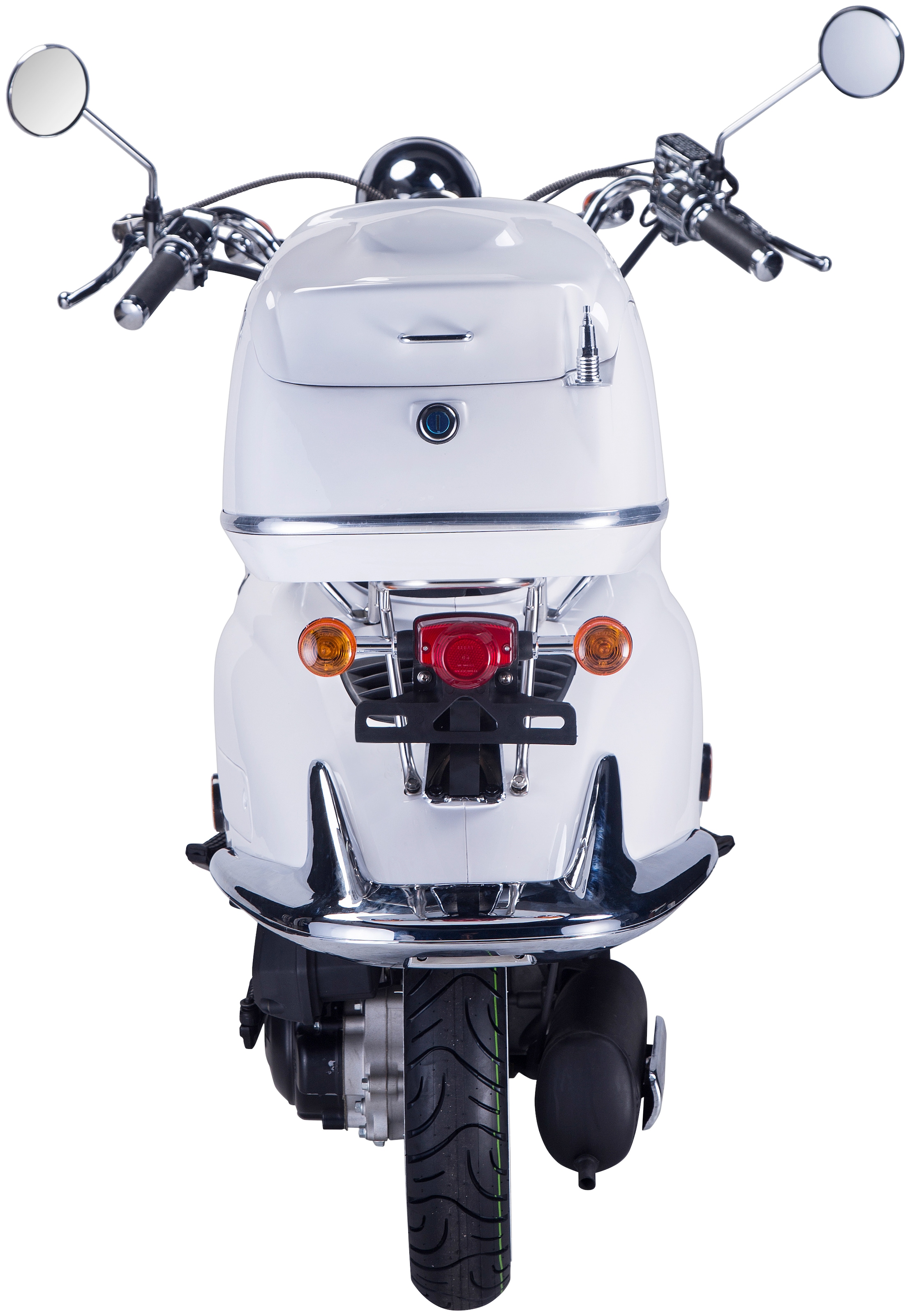 GT UNION Motorroller »Strada«, 50 cm³, 45 km/h, Euro 5, 3 PS, (Set), mit  Topcase jetzt im %Sale | Motorroller