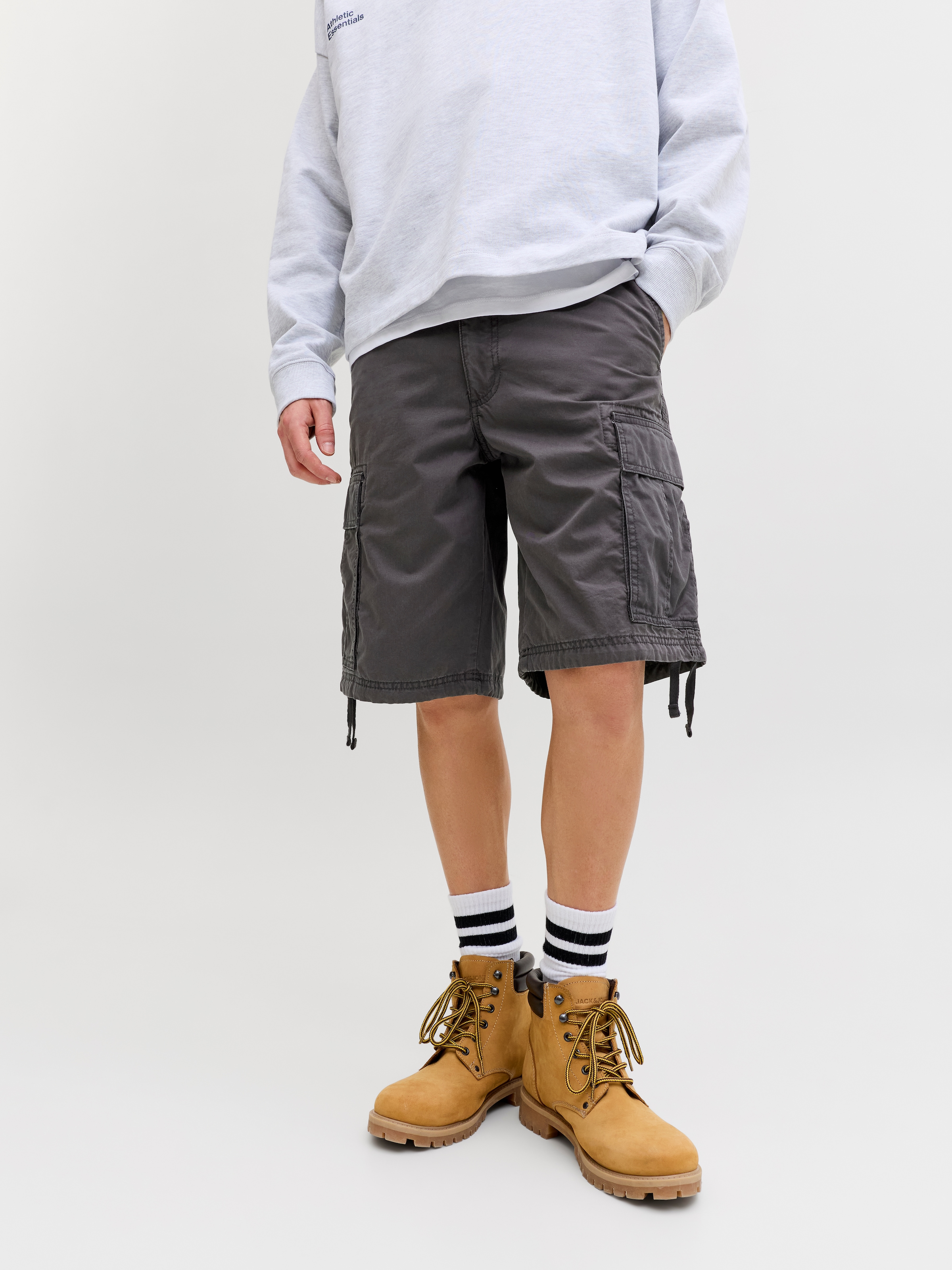 Jack & Jones Cargoshorts »JPSTCOLE FRANK CARGO SHORT MID SN«  mit Cargotaschen