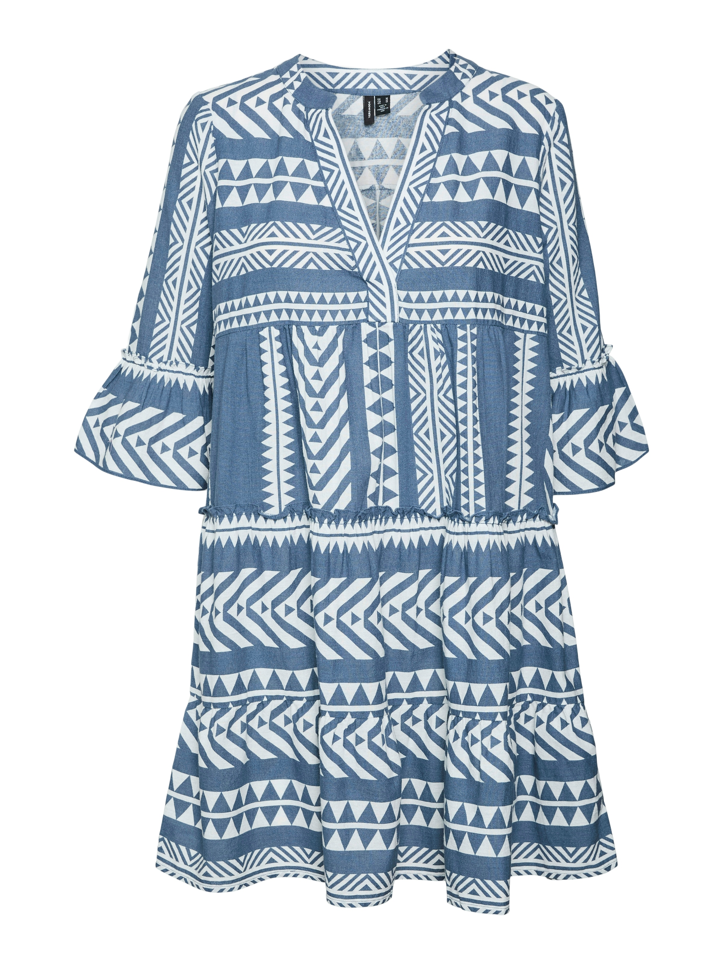 Vero Moda Tunikakleid »VMDICTHE 3/4 TUNIC EXP«, mit Volant