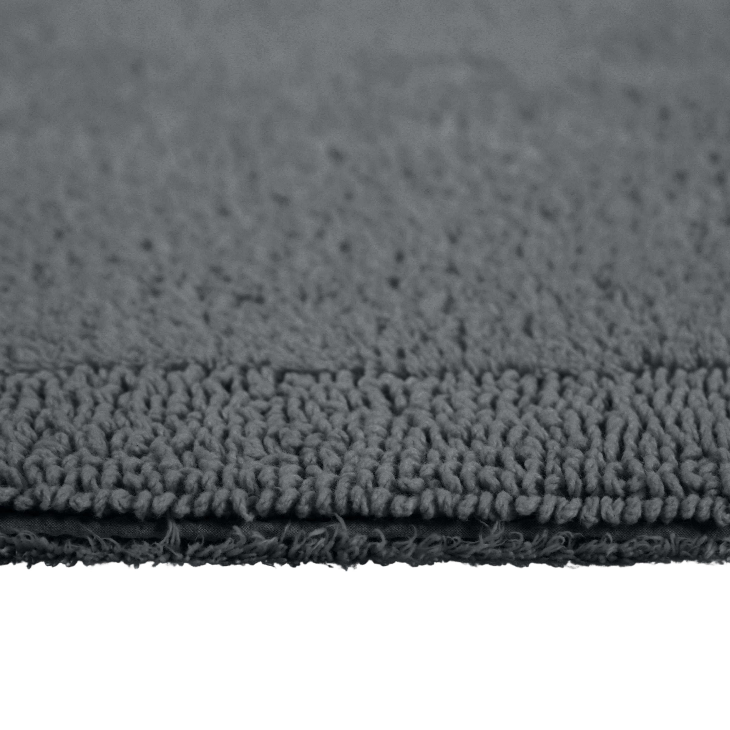 OTTO home Badematte »Kapra, Badvorleger, Badezimmer Teppich« Höhe 14 mm beidseitig nutzbar | fußbodenheizungsgeeignet | strapazierfähig mit Bordüre, Badteppich, Badematte, Baumwolle