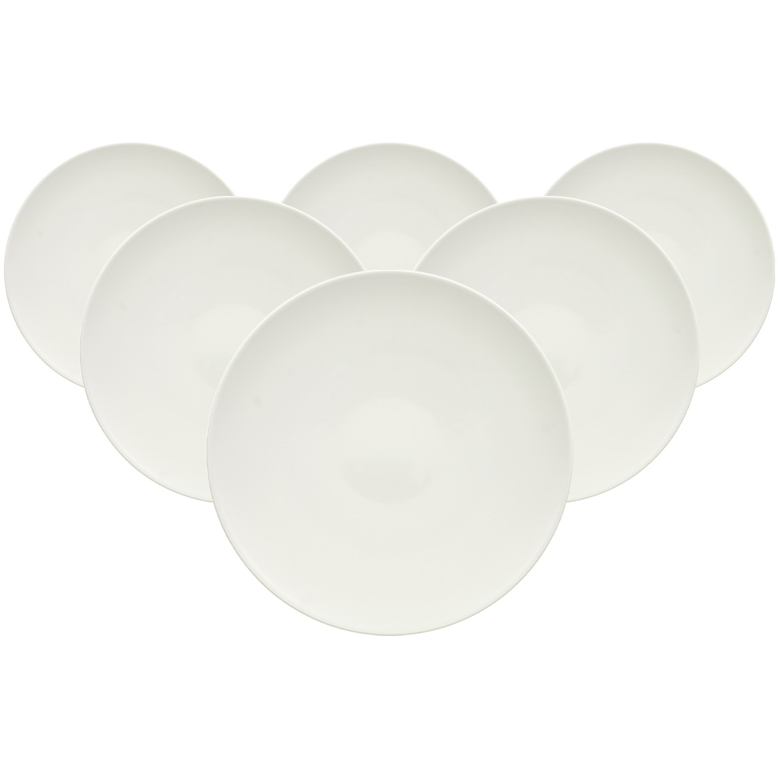 Villeroy & Boch Speiseteller »Coupeteller Royal ø 33 cm 6er Set weiß« günstig online kaufen