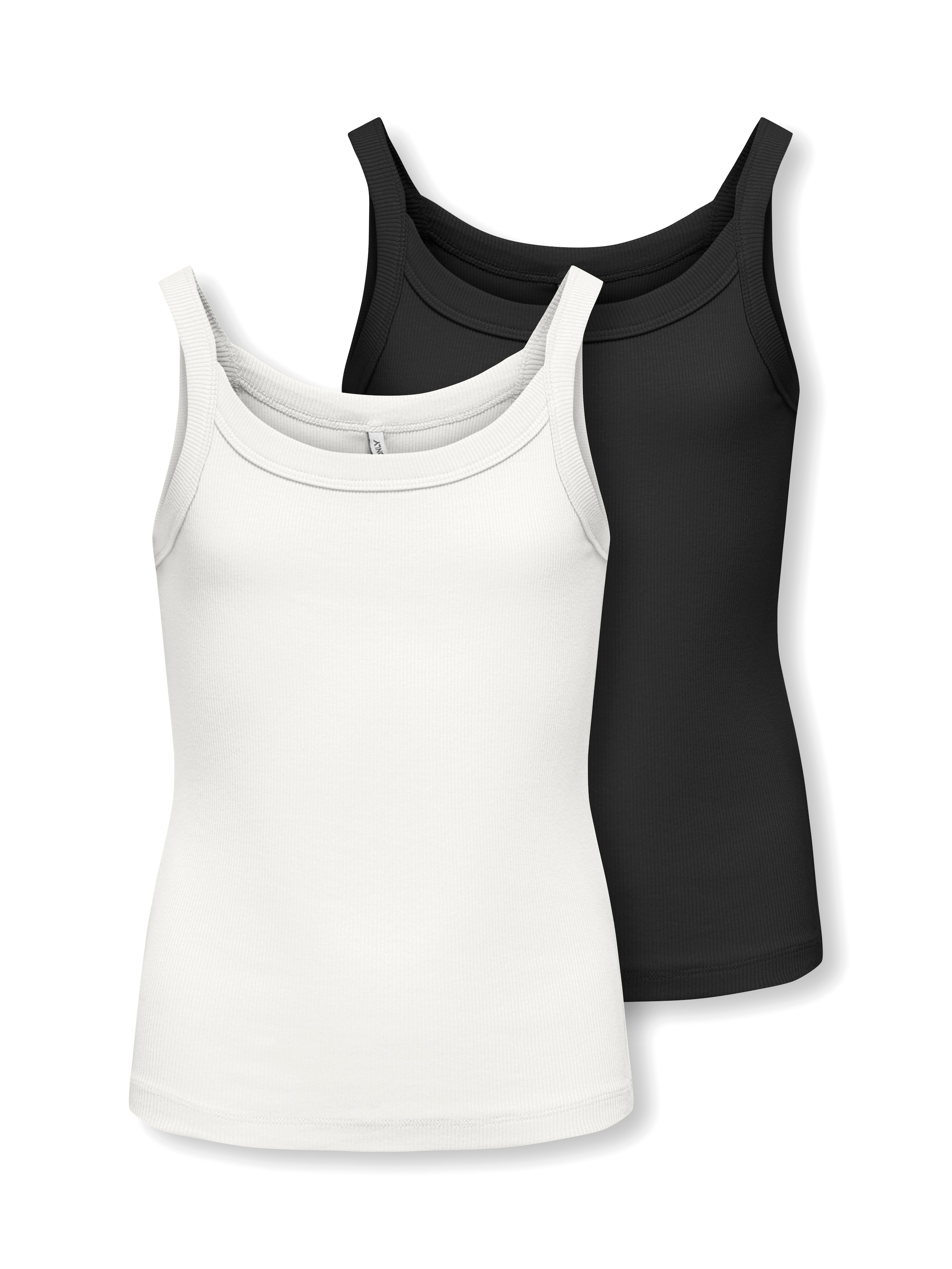 KIDS ONLY Trägertop »KOGJILL LIFE S/L TOP CS JRS 2-PACK« Packung, 2 Baumwollmischung, elastisch