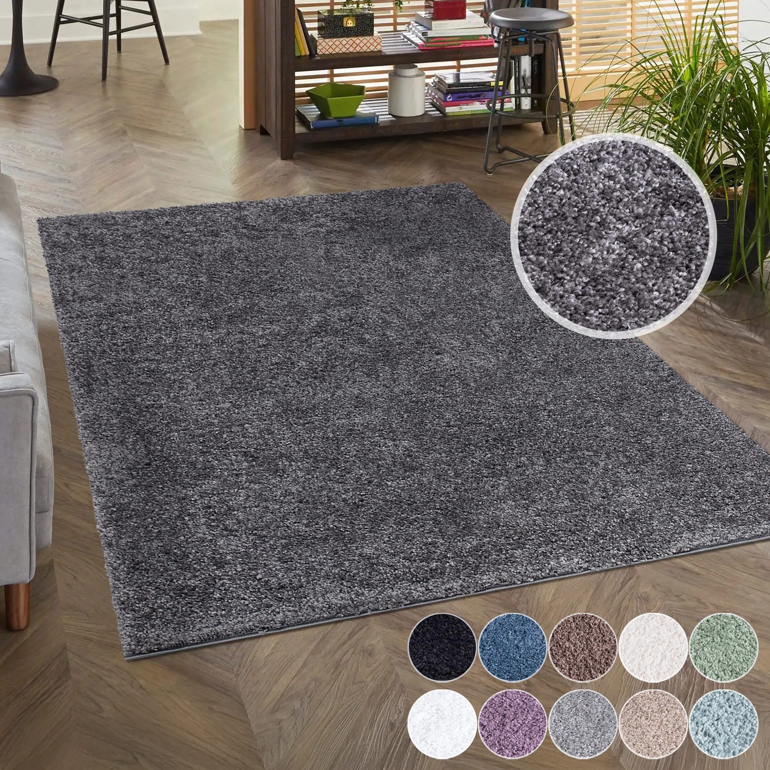 Carpet City Hochflor-Teppich »City Shaggy«, rechteckig, 30 mm Höhe, Auch al günstig online kaufen