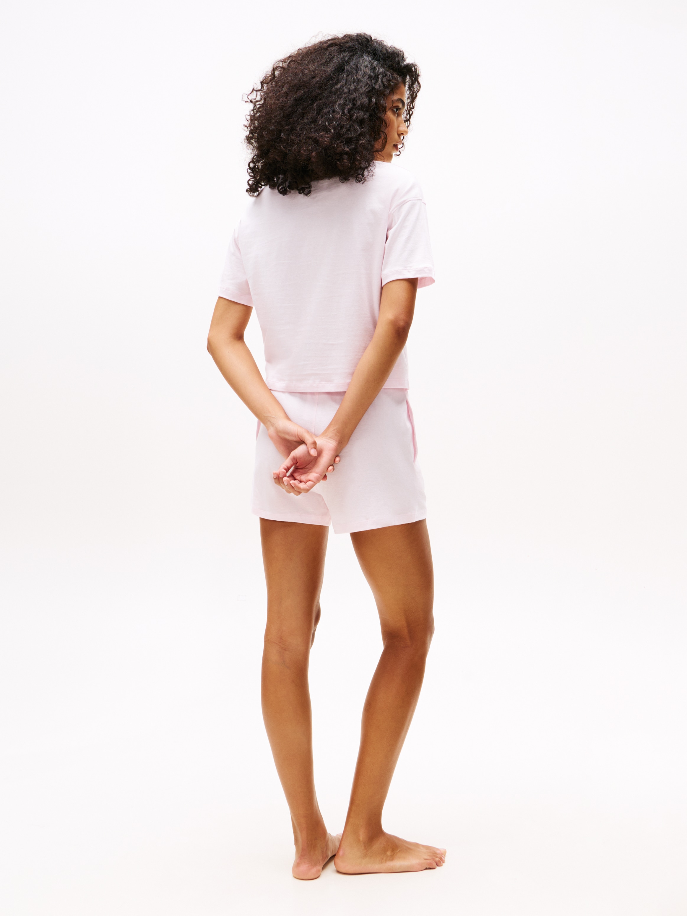 Tommy Hilfiger Underwear Pyjama »SS JERSEY SHORT SET«, (Set, 2 tlg., 2tlg), mit Logo