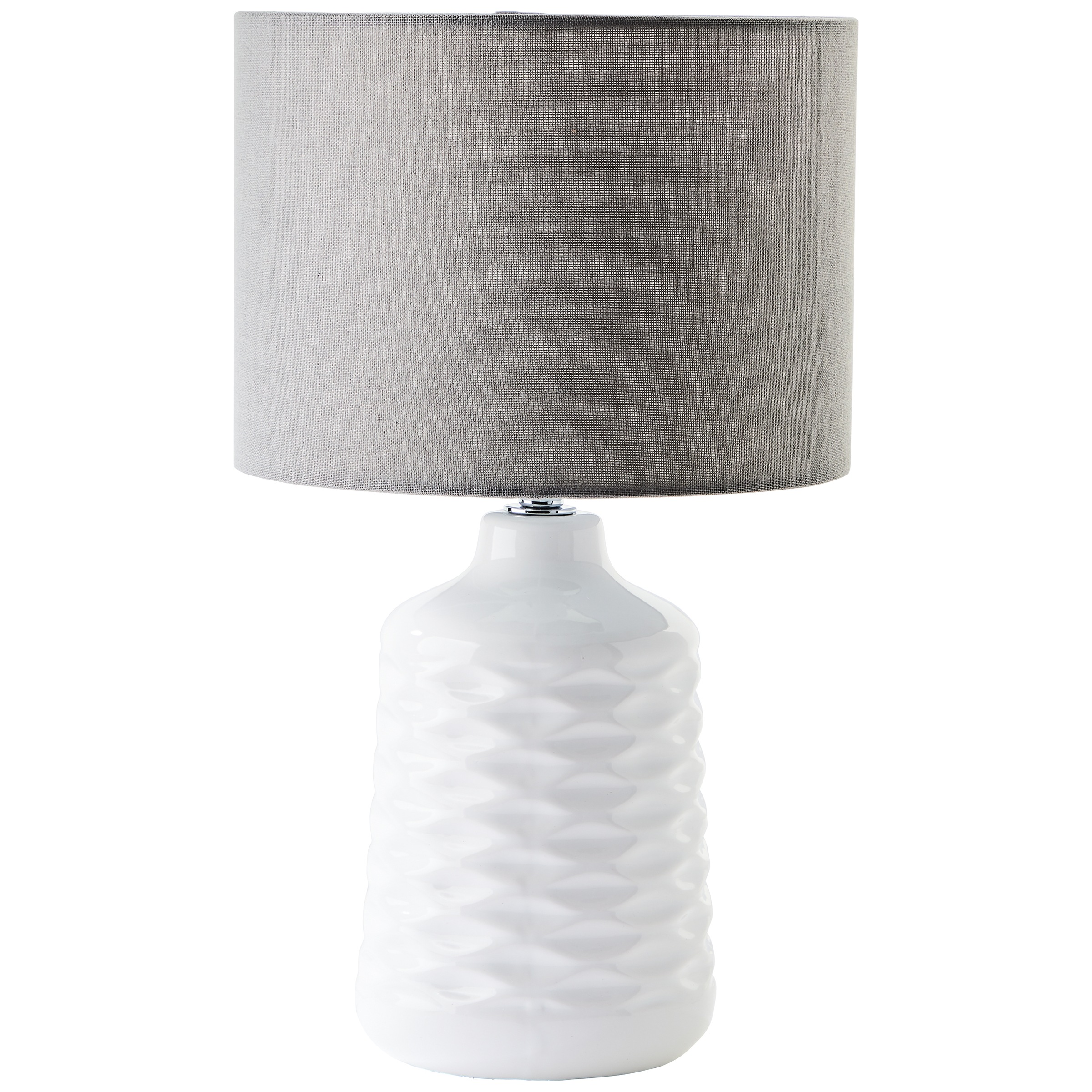 Brilliant Tischleuchte »Ilysa«, 1 flammig, Leuchtmittel E14 | ohne Leuchtmittel, Ø 25 cm, E14, Keramik/Metall/Textil