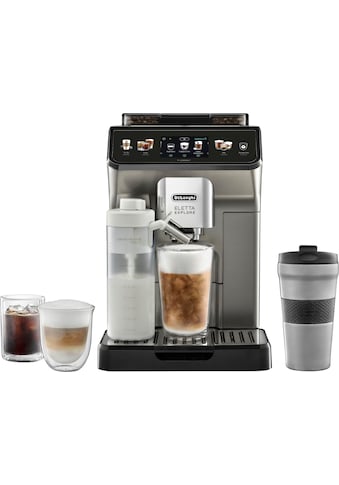 De'Longhi Kaffeevollautomat »Eletta Explore Cold Brew Extraction ECAM450.86.T«, Titan kaufen