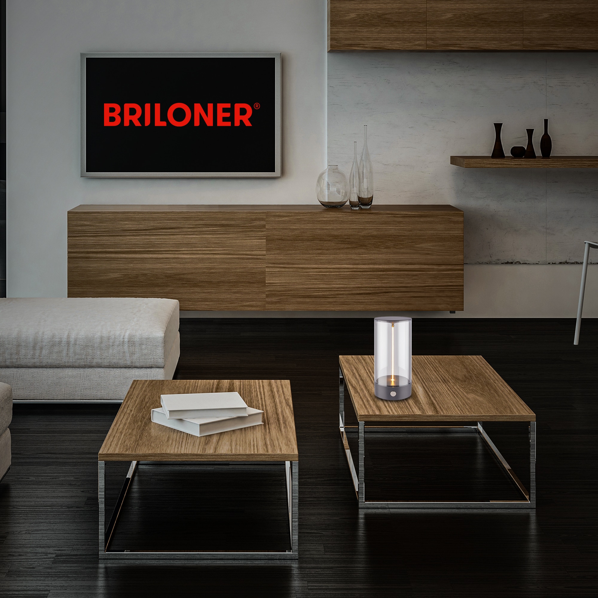 Briloner Leuchten LED Tischleuchte »WIGGLE 7620015«