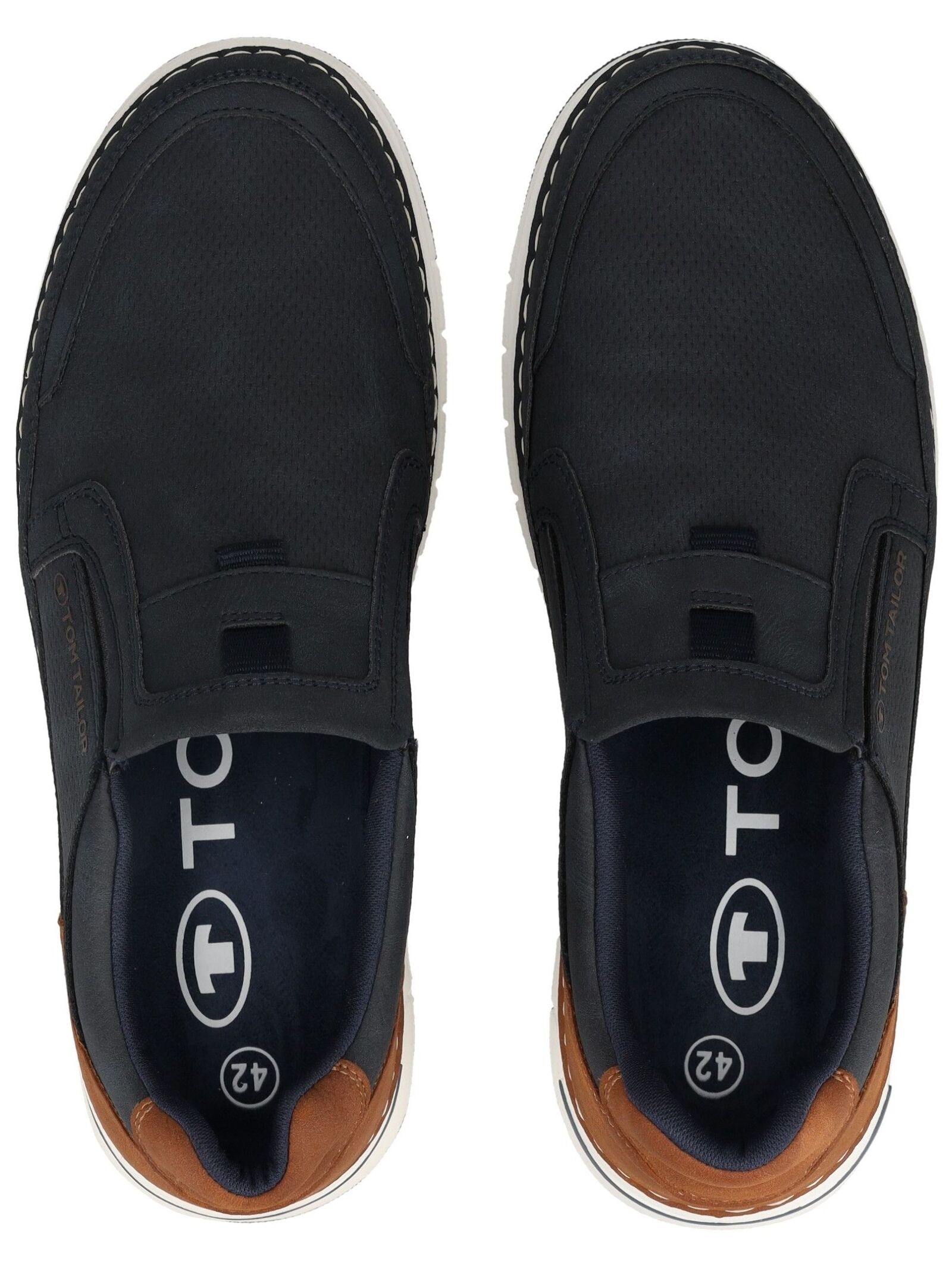 TOM TAILOR Slipper »Tom Tailor Slipper Lederimitat«