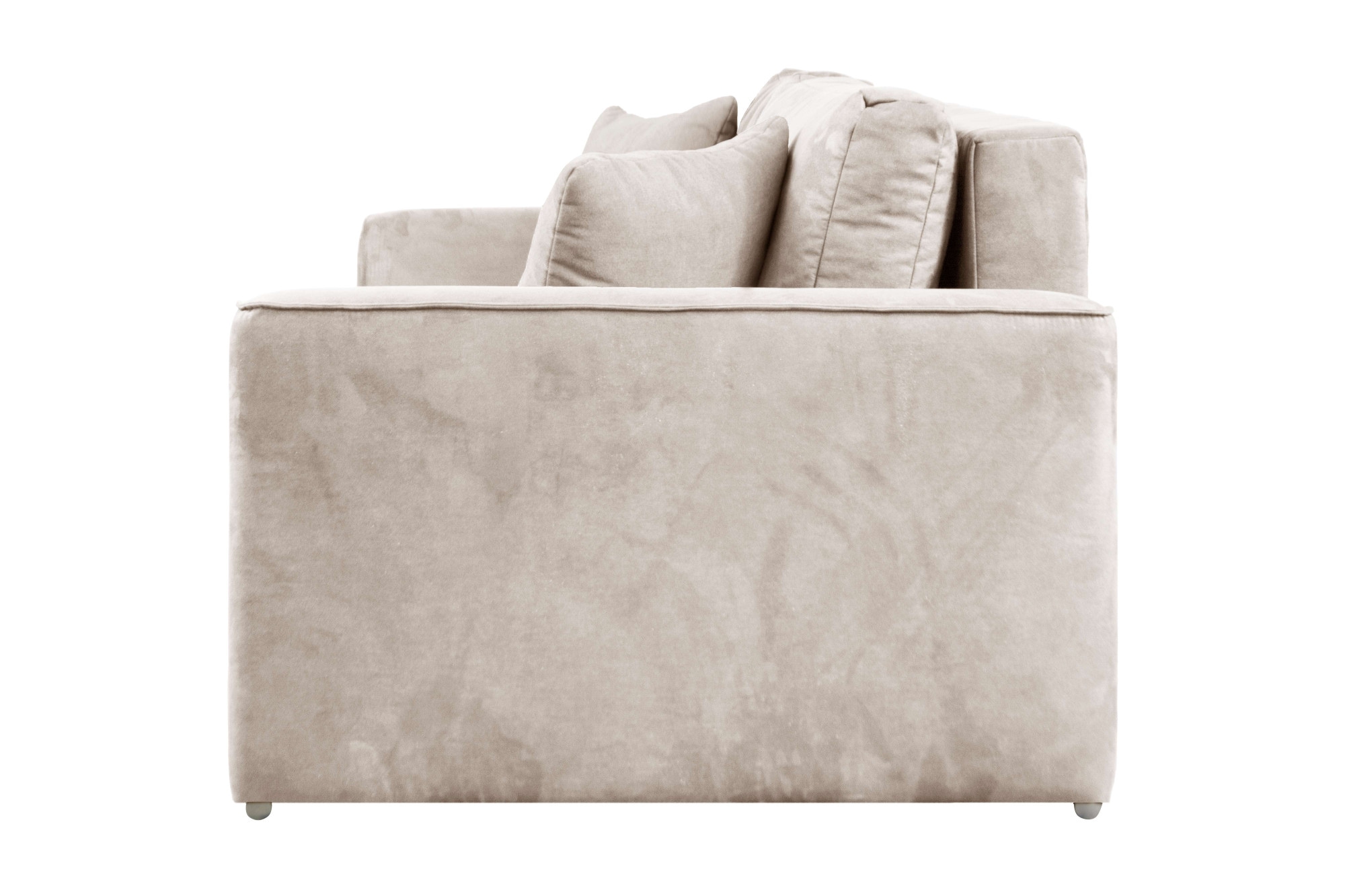 INOSIGN 3-Sitzer Beatrice Schlafsofa, wahlweise auch mit Bettfunktion und Bettkasten, incl. 2 Zierkissen