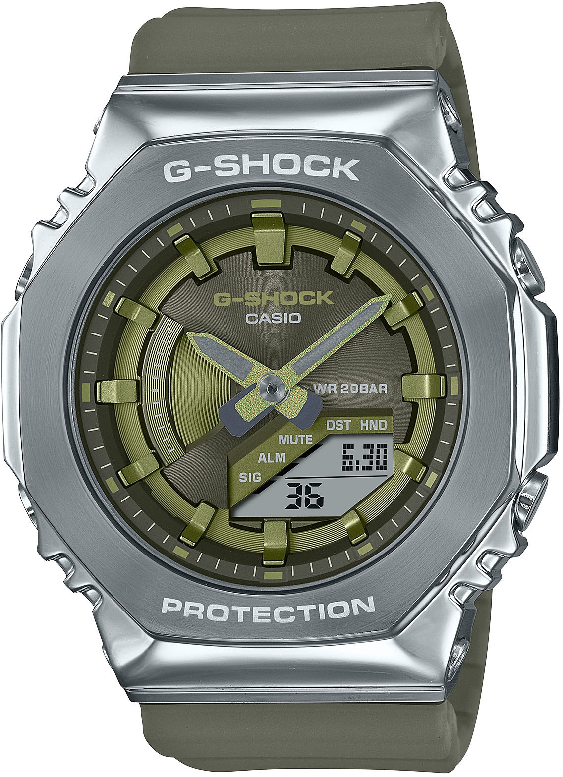 CASIO G-SHOCK Chronograph »GM-S2100-3AER«, Quarzuhr, Armbanduhr, Damen, Her günstig online kaufen