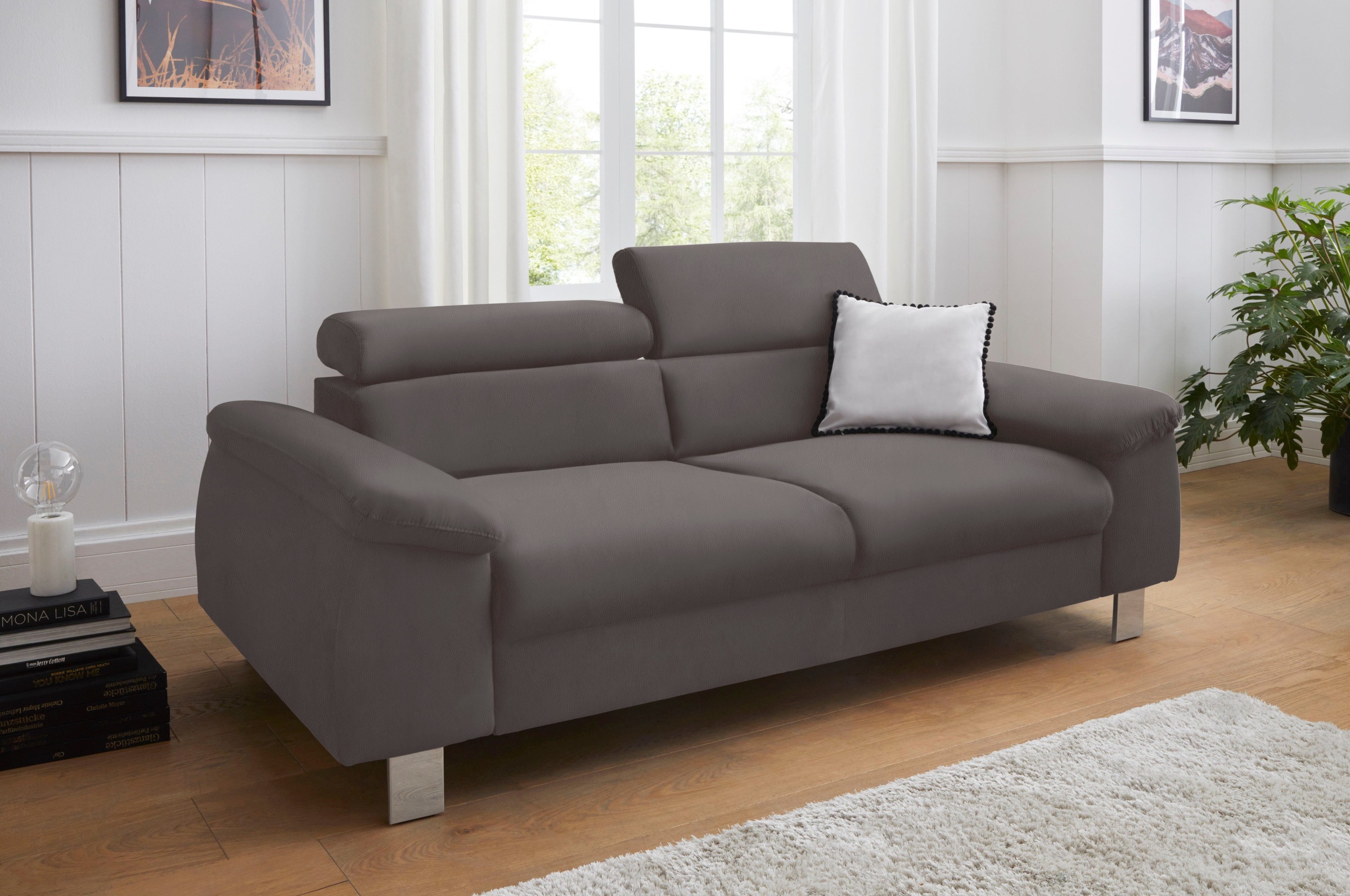 COTTA Polstergarnitur »Komaris, B: 193 bzw. 100 cm« Set, Set: 3er-Sofa & Ho günstig online kaufen