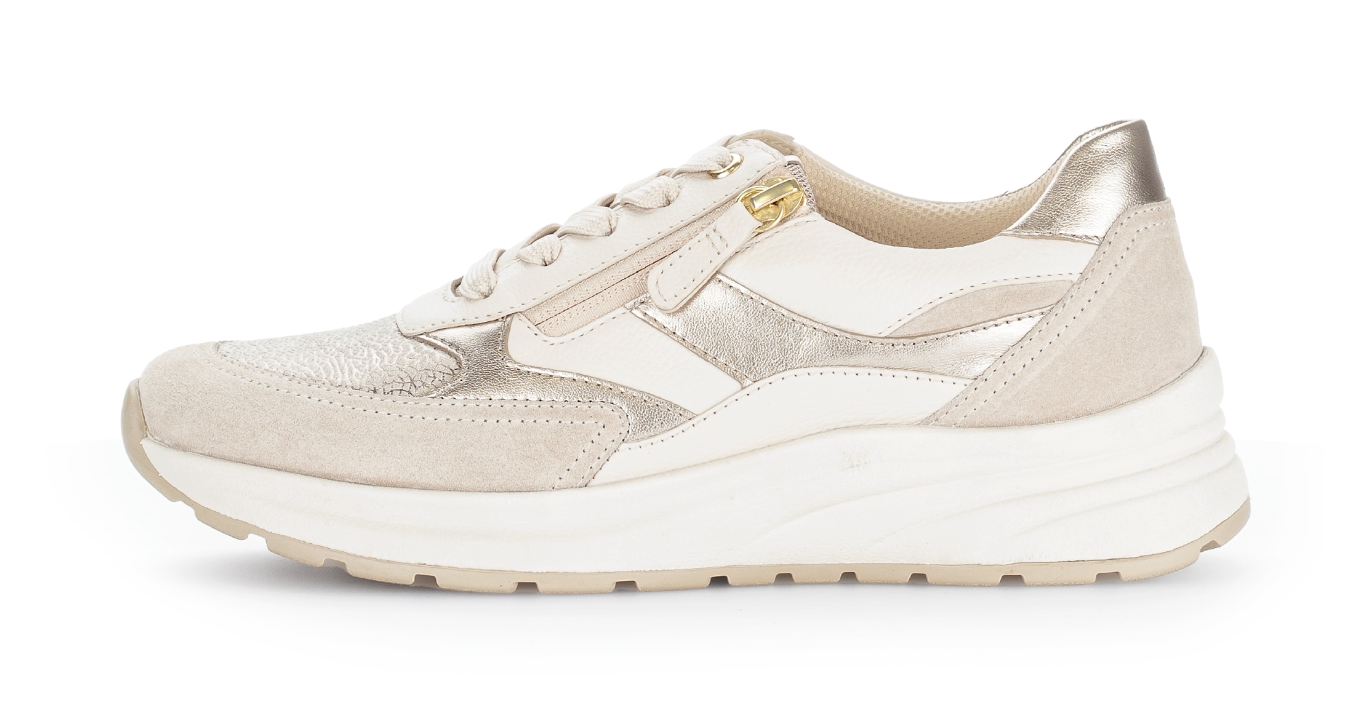 Gabor Keilsneaker »COMO«  , Freizeitschuh, Halbschuh, Schnürschuh in Komfortweite K (=extraweit)