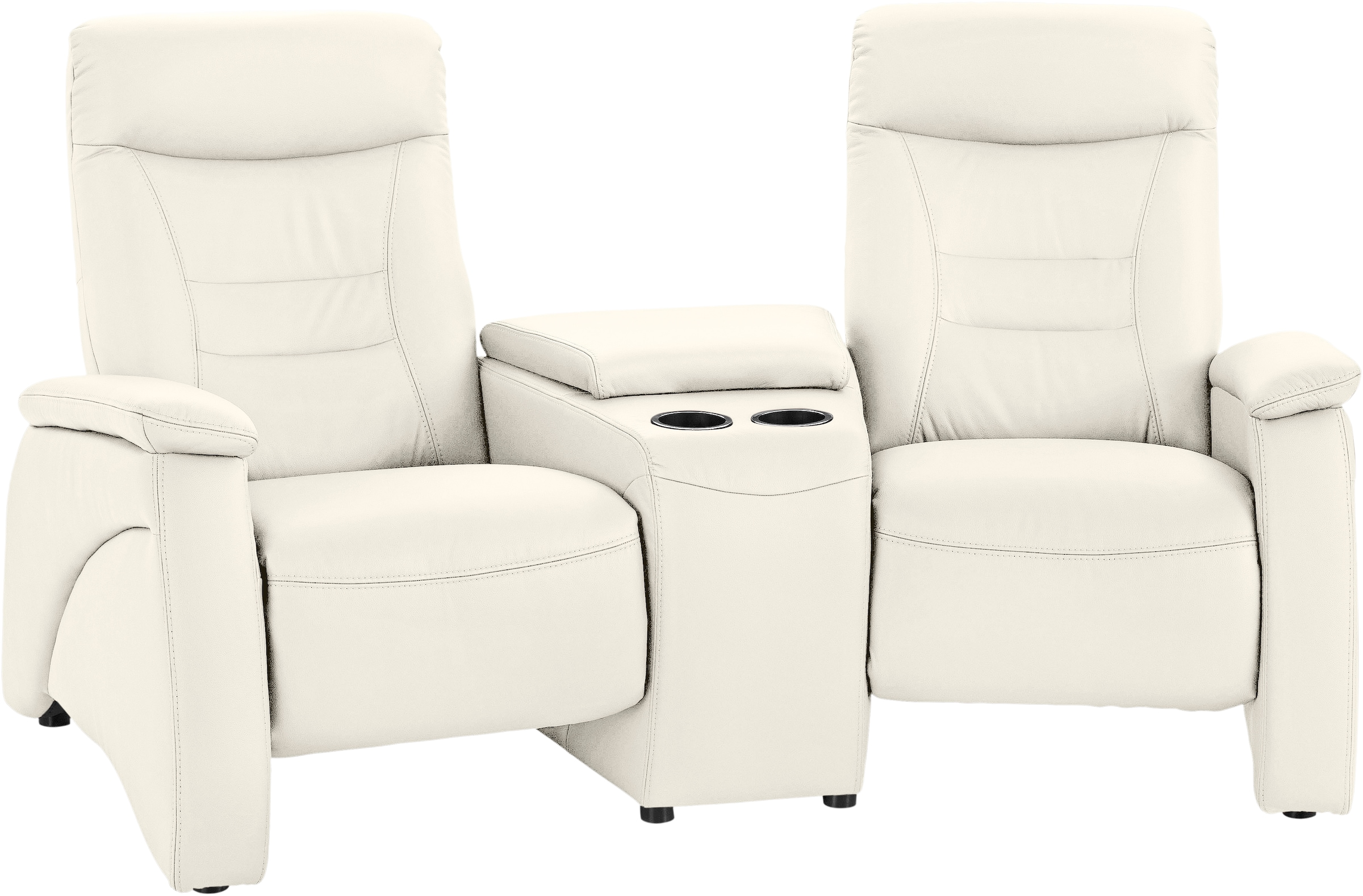 exxpo - sofa fashion 2,5-Sitzer »Ascoli, Kinosofa mit hohem Sitzkomfort, bequeme Armlehnen«, inkl. Relaxfunktion, mit Ablage und Staufach, hohe Rückenlehne