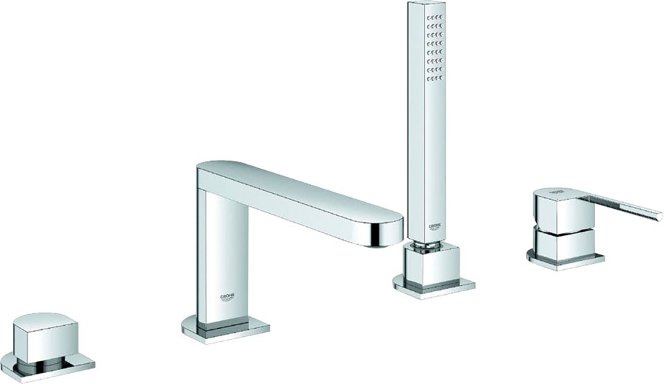 Grohe Badarmatur »Plus«, (4 St.), Kombination, chrom kaufen
