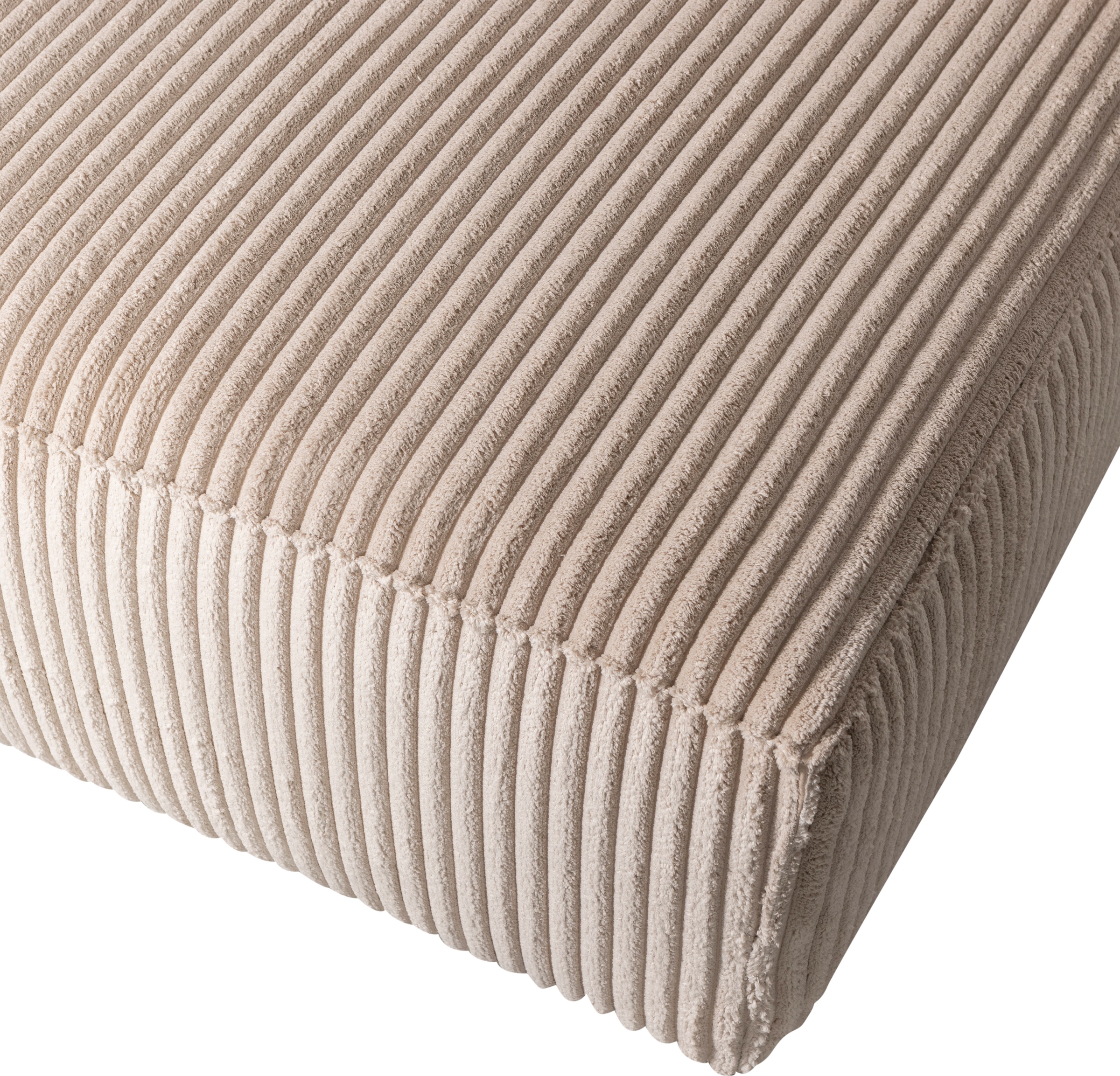 WOOOD Ecksofa »Bean«, Chaiselongue-Sofa, Breite 254 cm