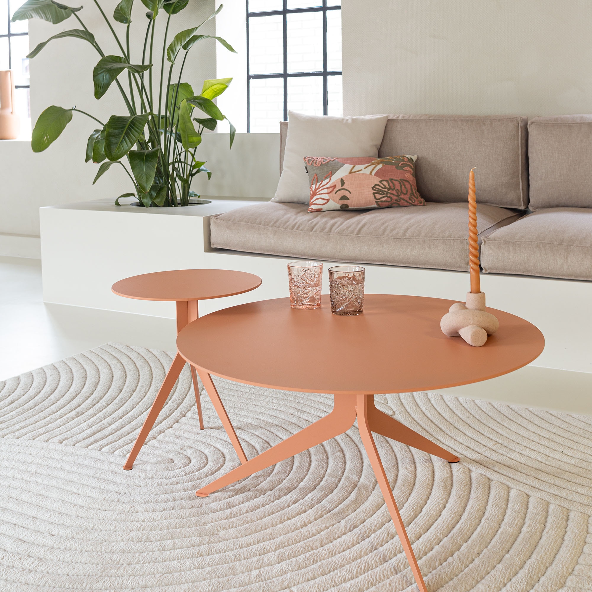 Spinder Design Couchtisch »DALEY« Couchtisch aus Stahl