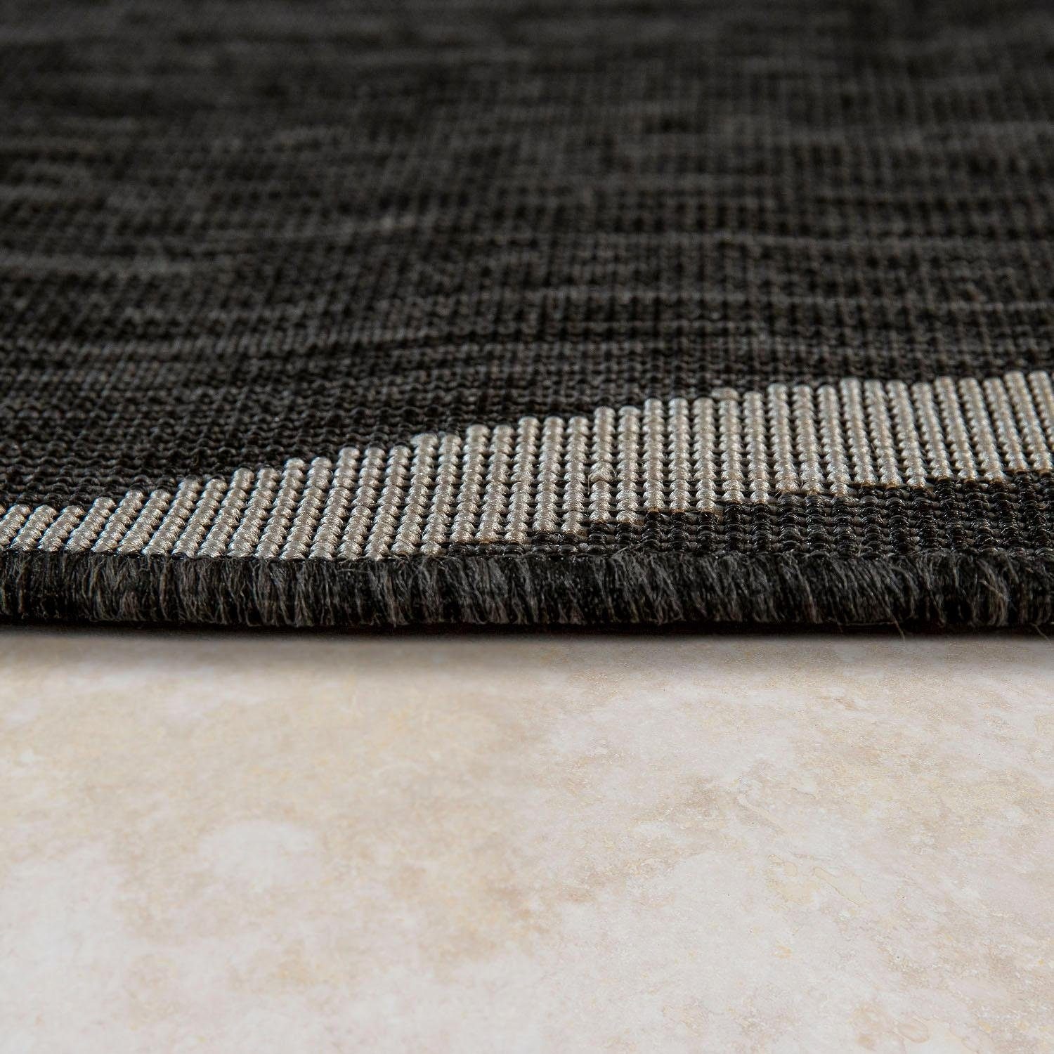 Paco Home Läufer »Coco 208«, rechteckig, 4 mm Höhe, Teppich-Läufer, Flachgewebe, In- und Outdoor geeignet