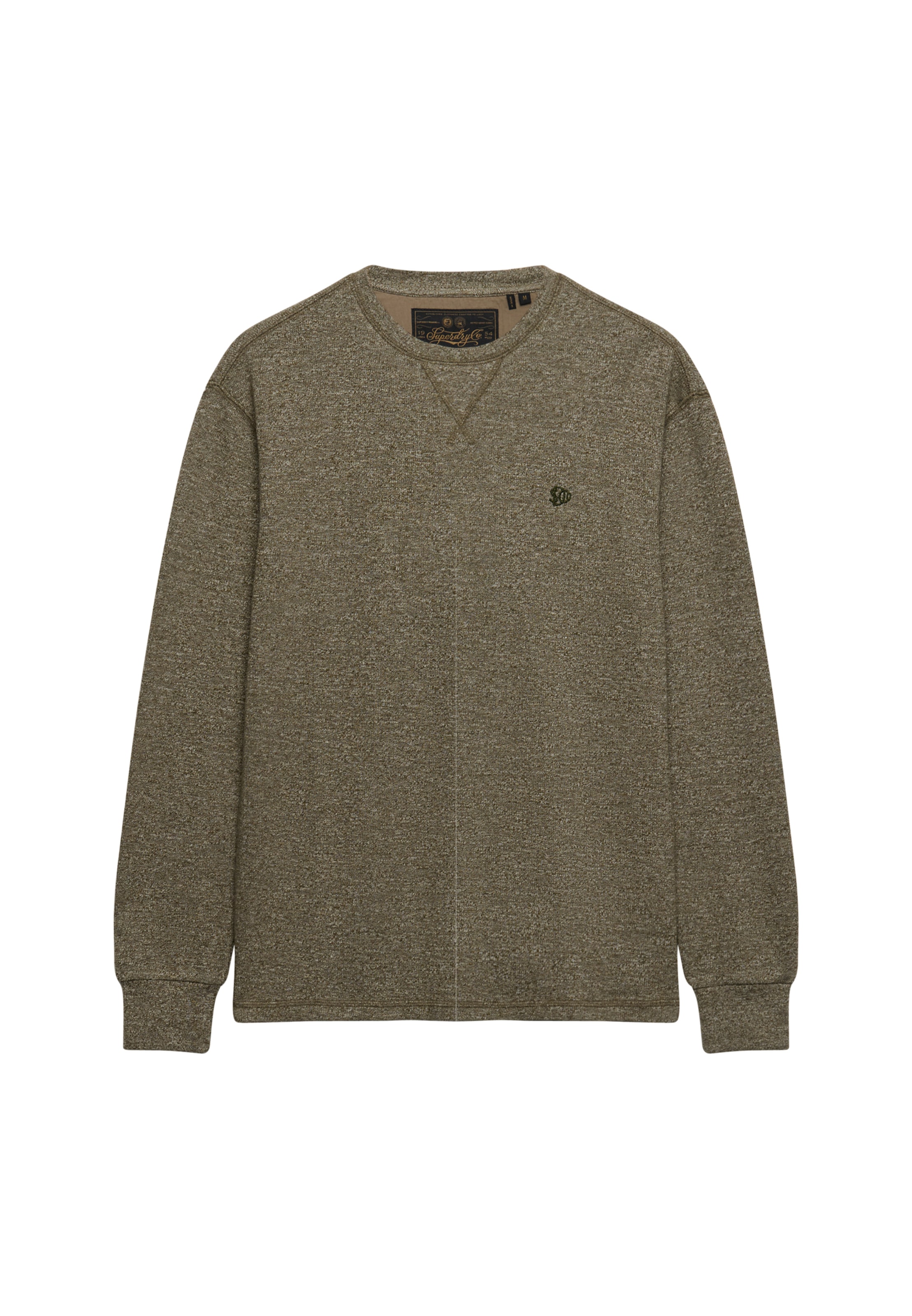 Superdry Langarmshirt »CLASSIC SLUB WAFFLE TOP« aus Baumwolle, Relaxed Fit, mit Rundhalsausschnitt