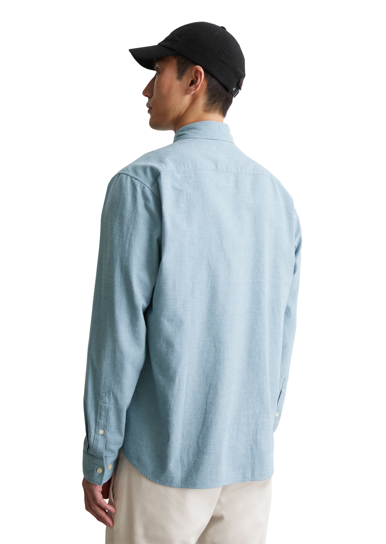 Marc O'Polo Langarmhemd, In softer, leichter Flanell-Qualität