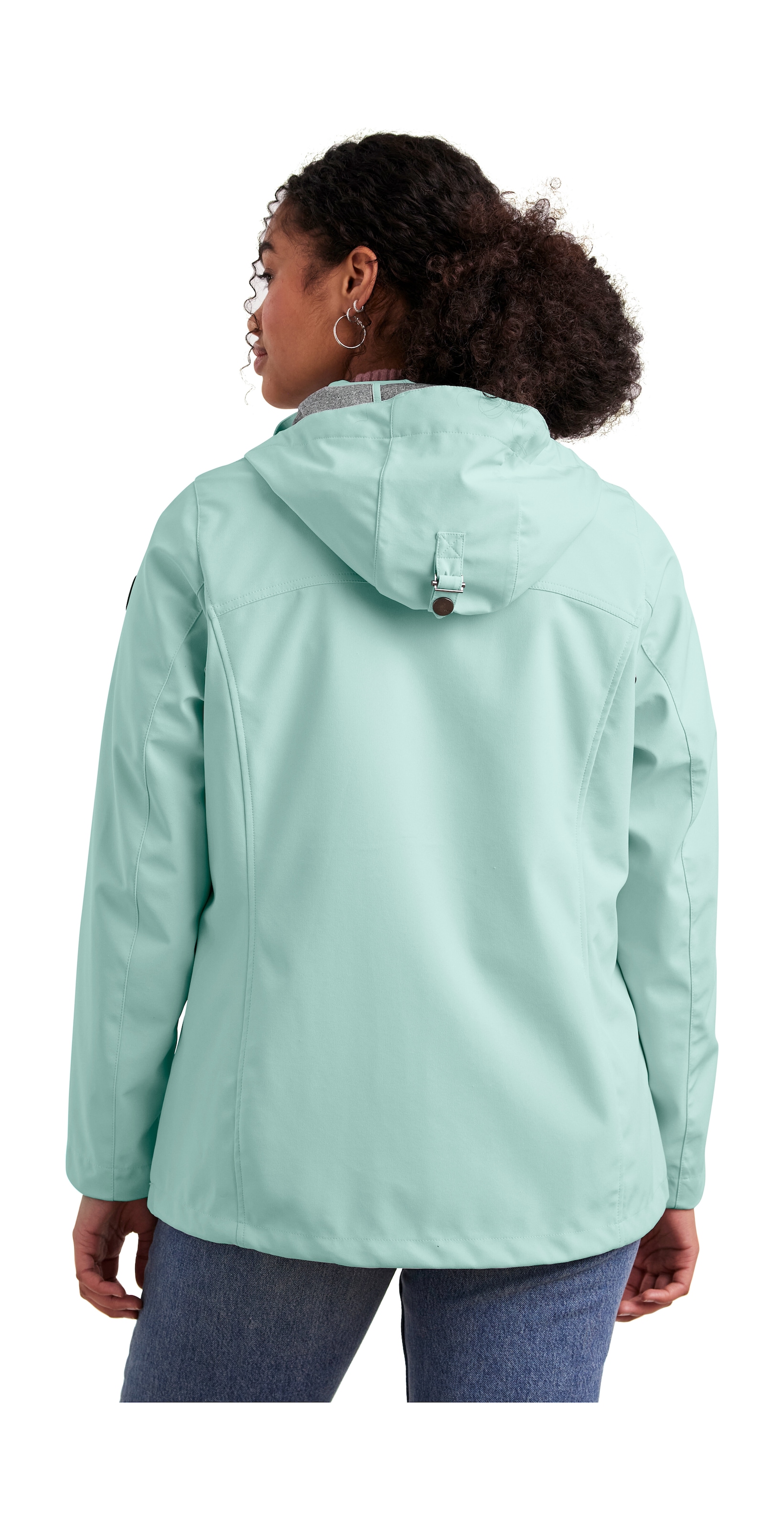 STOY Softshelljacke »STS 1 WMN SFTSHLL JCKT«, Damen Softshelljacke: wasserabweisend, winddicht, atmungsaktiv