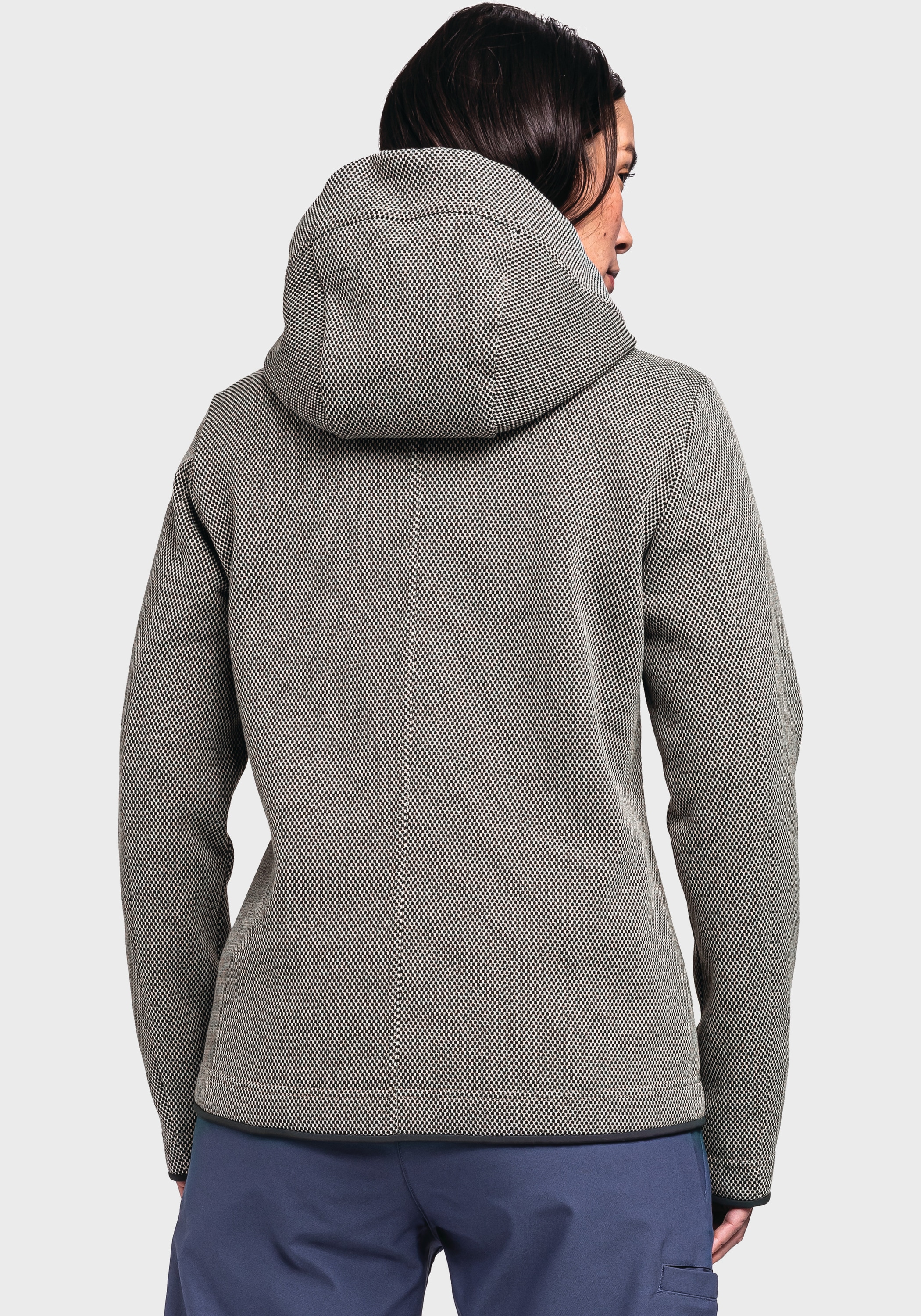 Schöffel Fleecejacke »Fleece Hoody Aurora L«, mit Kapuze