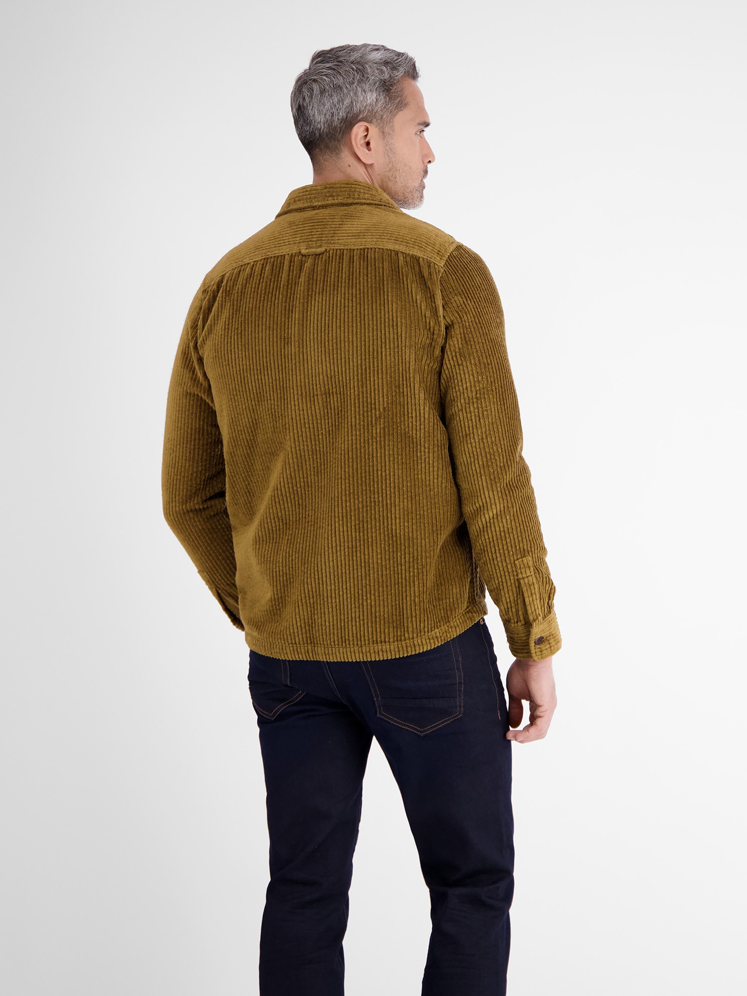 LERROS Hemdjacke »LERROS Cord-Hemdjacke«, ohne Kapuze