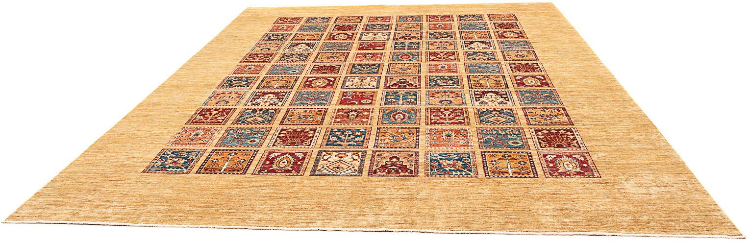 morgenland Wollteppich »Shiraz Medaillon 268 x 157 cm«, rechteckig, 1 mm Hö günstig online kaufen