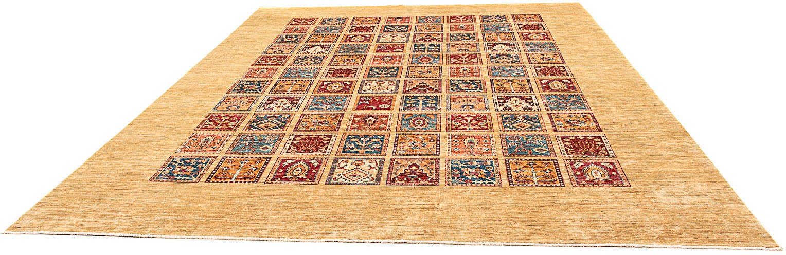 Wollteppich „Shiraz Medaillon 268 x 157 cm“, rechteckig, Unikat mit Zertifikat Dunkelrot 1 mm B/L: 157 cm x 268 cm – 1 mm
