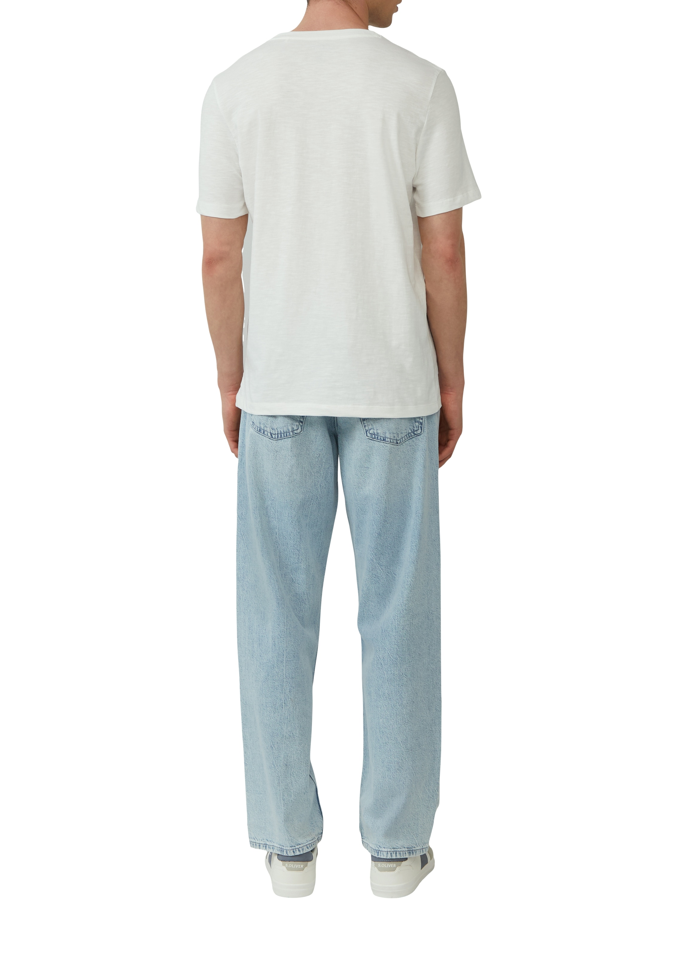s.Oliver T-Shirt, mit Logo Print