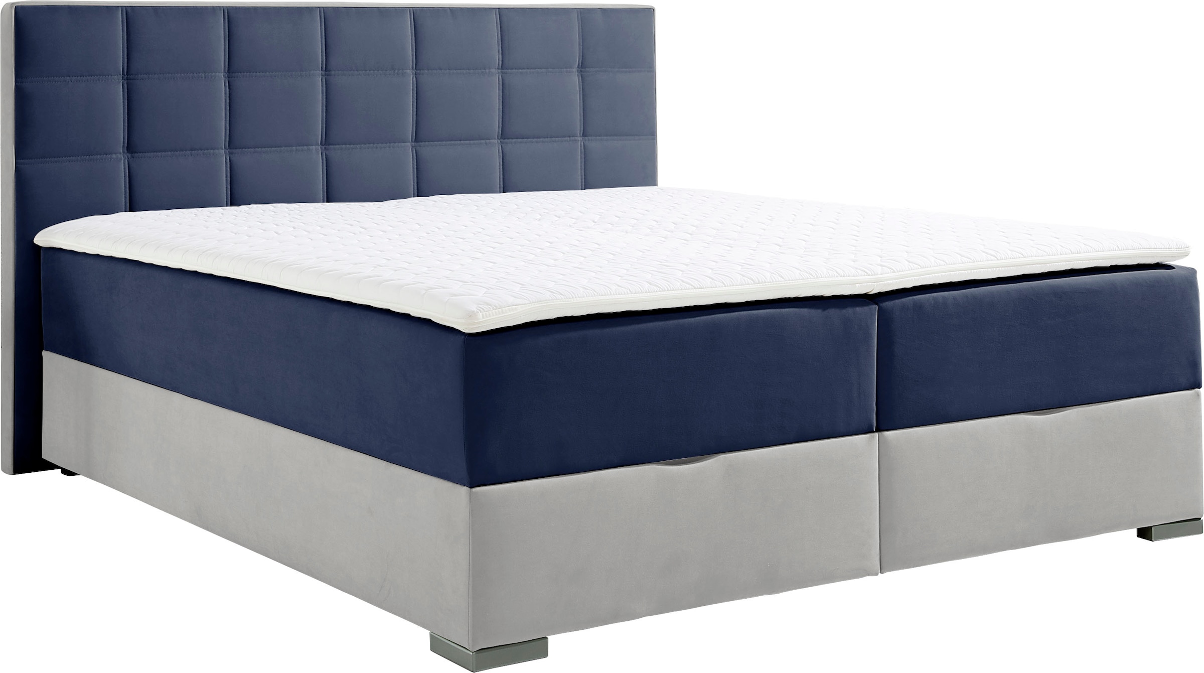 Maintal Boxspringbett mit Bettkasten und Topper günstig online kaufen