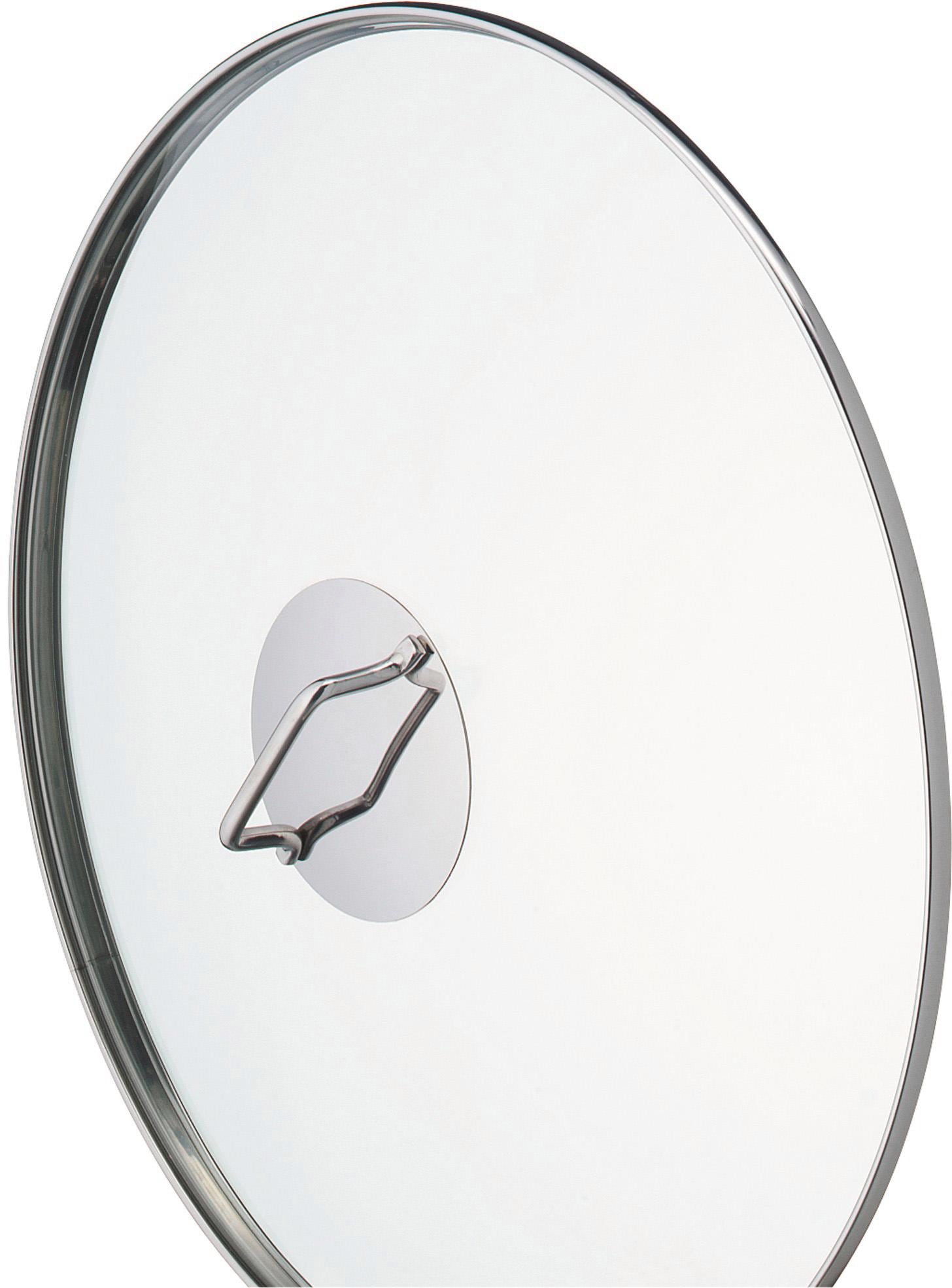 WMF Wok »Wokpfanne Macao 36 cm, Induktion«, Cromargan® Edelstahl Rostfrei 18/10, (Set, 4 tlg., 1 x Wok mit Glasdeckel, Dämpfeinsatz, Rezeptheft), für alle Herdarten geeignet, scharfes Anbraten bei hohen Temperaturen
