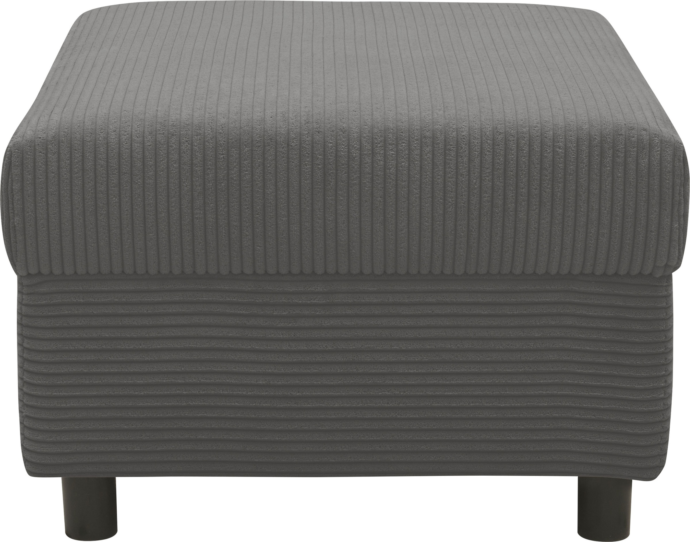 DOMO collection Polsterhocker »Turah 2 in Cord oder Luxus-Microfaser«, moderner Polsterhocker, passend zum Ecksofa, B/T/H: 83/60/44 cm
