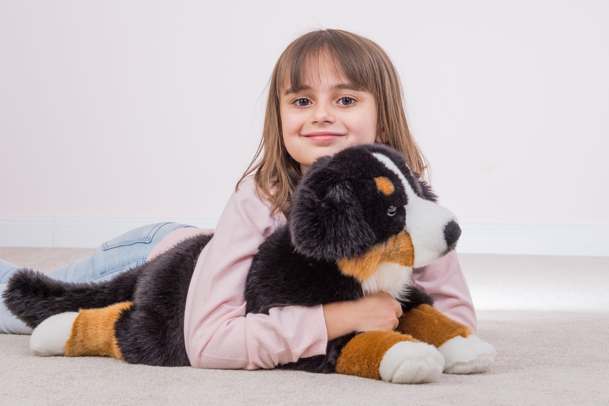 Teddy Hermann® Kuscheltier »Berner Sennenhund, 60 cm«, zum Teil aus recyceltem Material