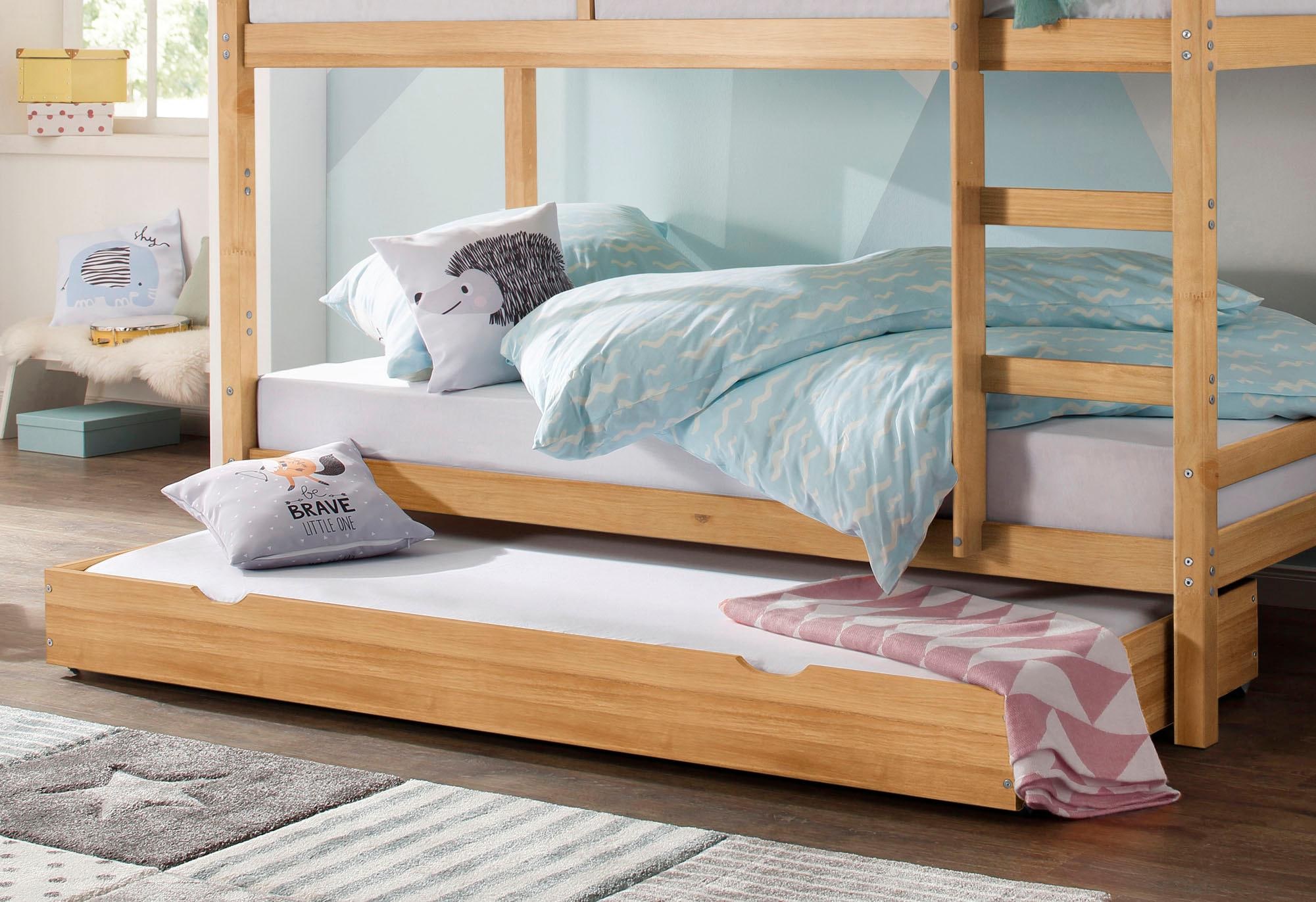 Stockbett aus massiver Kiefer umbaubar - Kids Dreams