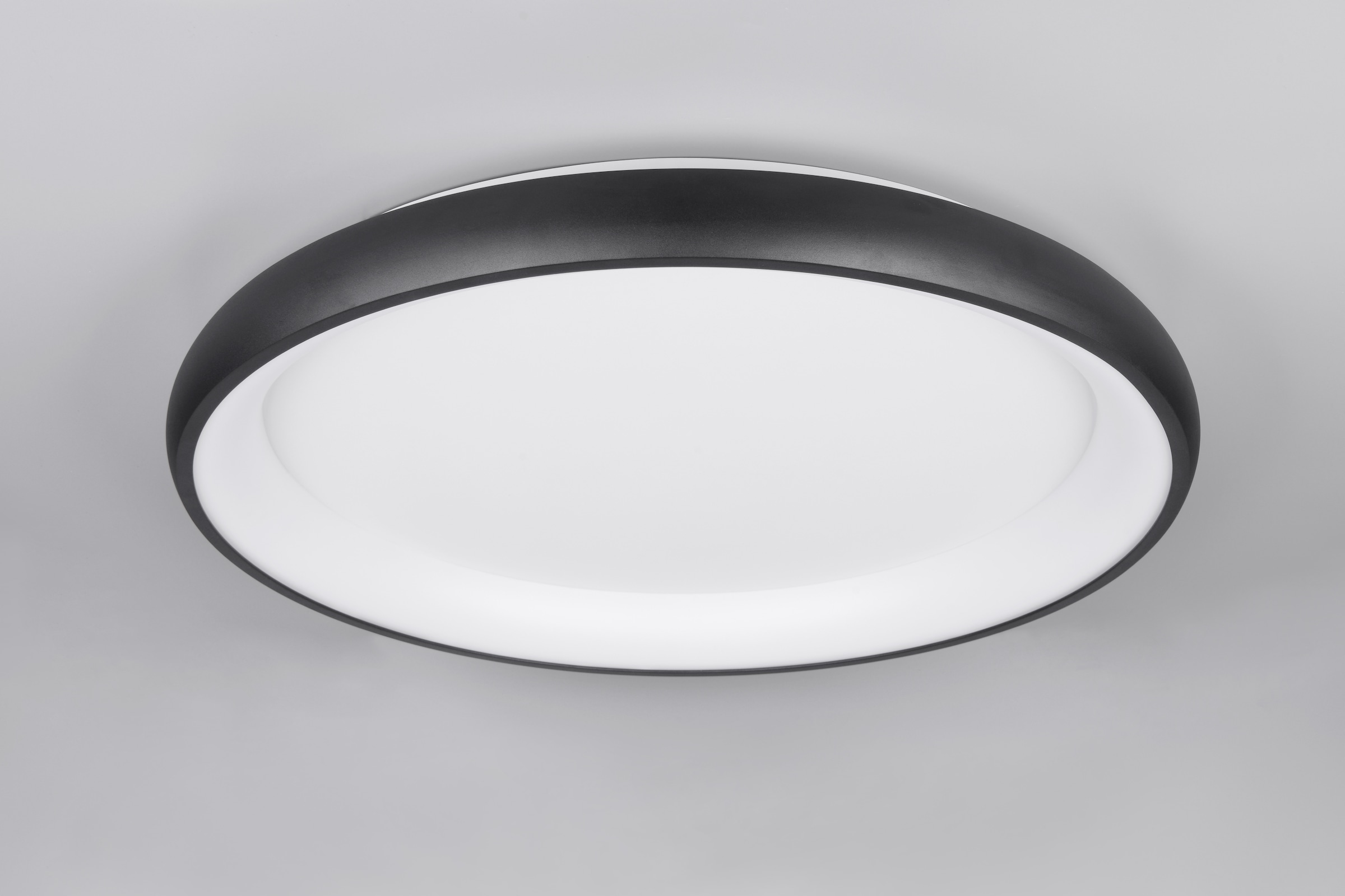 TRIO Leuchten LED Deckenleuchte »CARDONA, runde LED Deckenlampe Büro, Ø 75cm, 6900 Lumen 59W, dimmbar«, 1 flammig, Leuchtmittel LED-Board | LED fest integriert, CCT - Lichtfarbe einstellbar 2300/3000/4000K, auch Wandmontage möglich