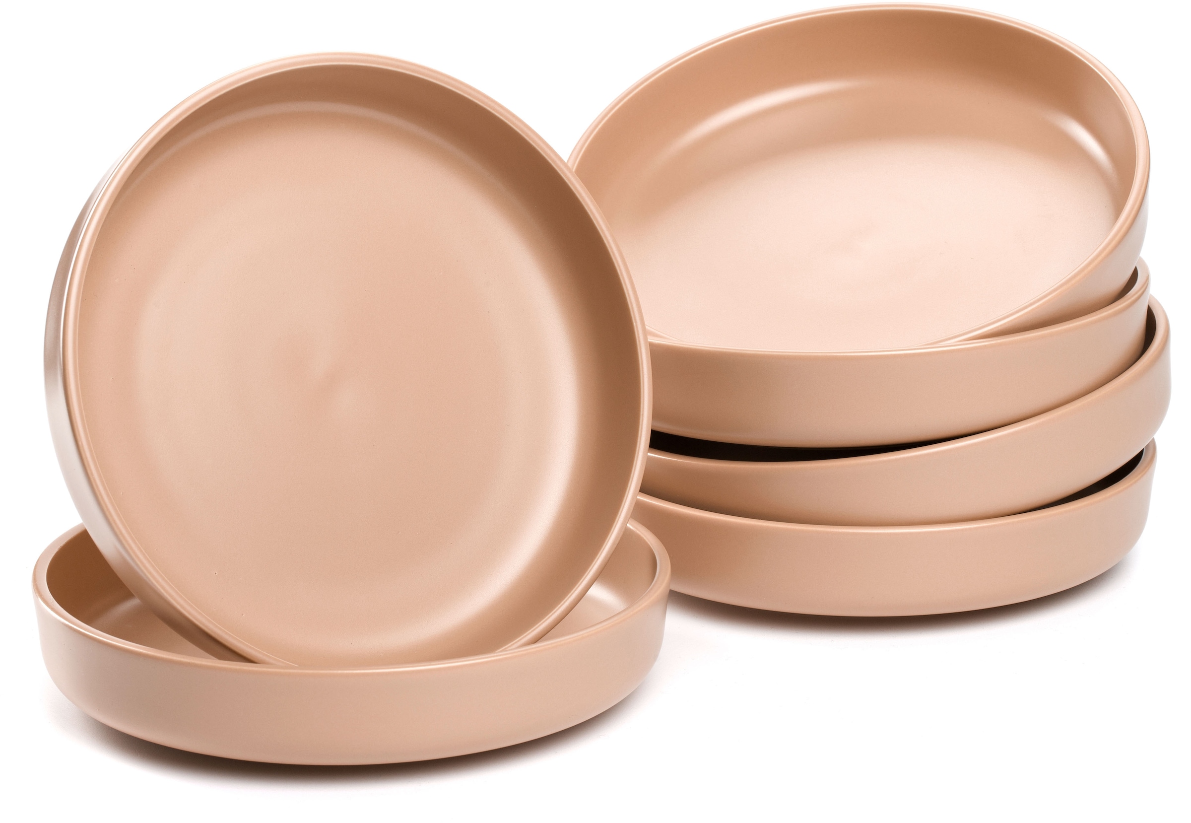 LEONARDO Teller-Set »Suppenteller ROMA, Keramikteller, ca. 20 cm, 6-teilig« günstig online kaufen