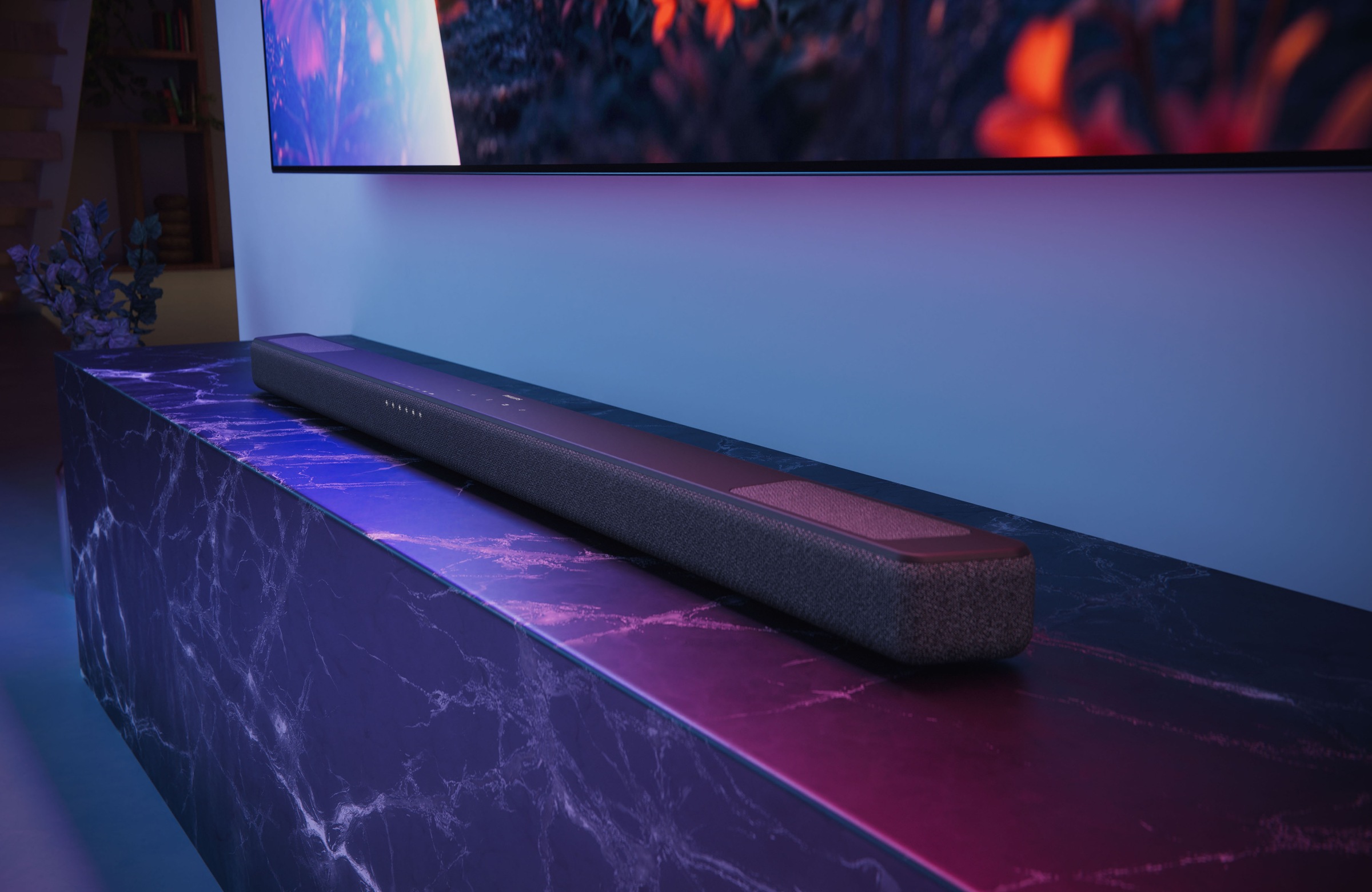 Philips Lautsprecher »TAB8301/10« 3.1.2 (A2DP Bluetooth | AVRCP Bluetooth | Bluetooth App-Steuerung | Bassregelung | Equalizer | Nacht Modus | USB-Wiedergabe 190 W)