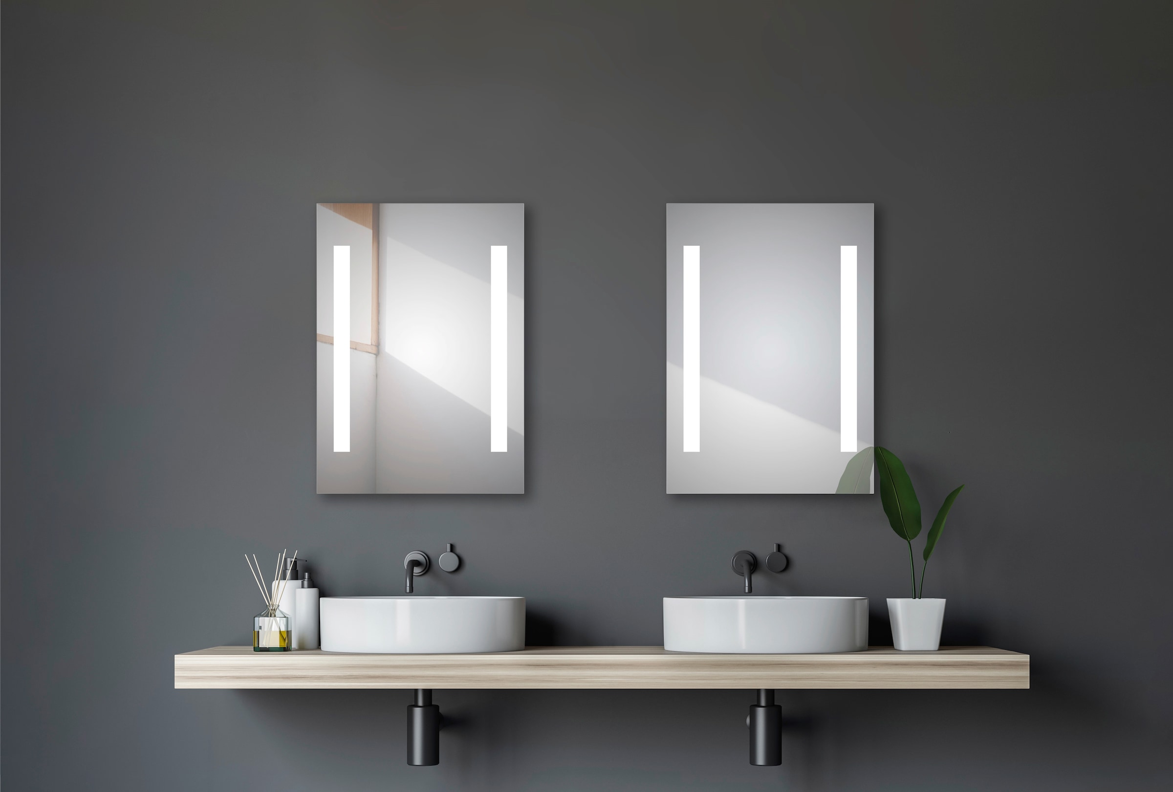 Talos Badspiegel »SKY«, BxH: 50x70 cm, energiesparend