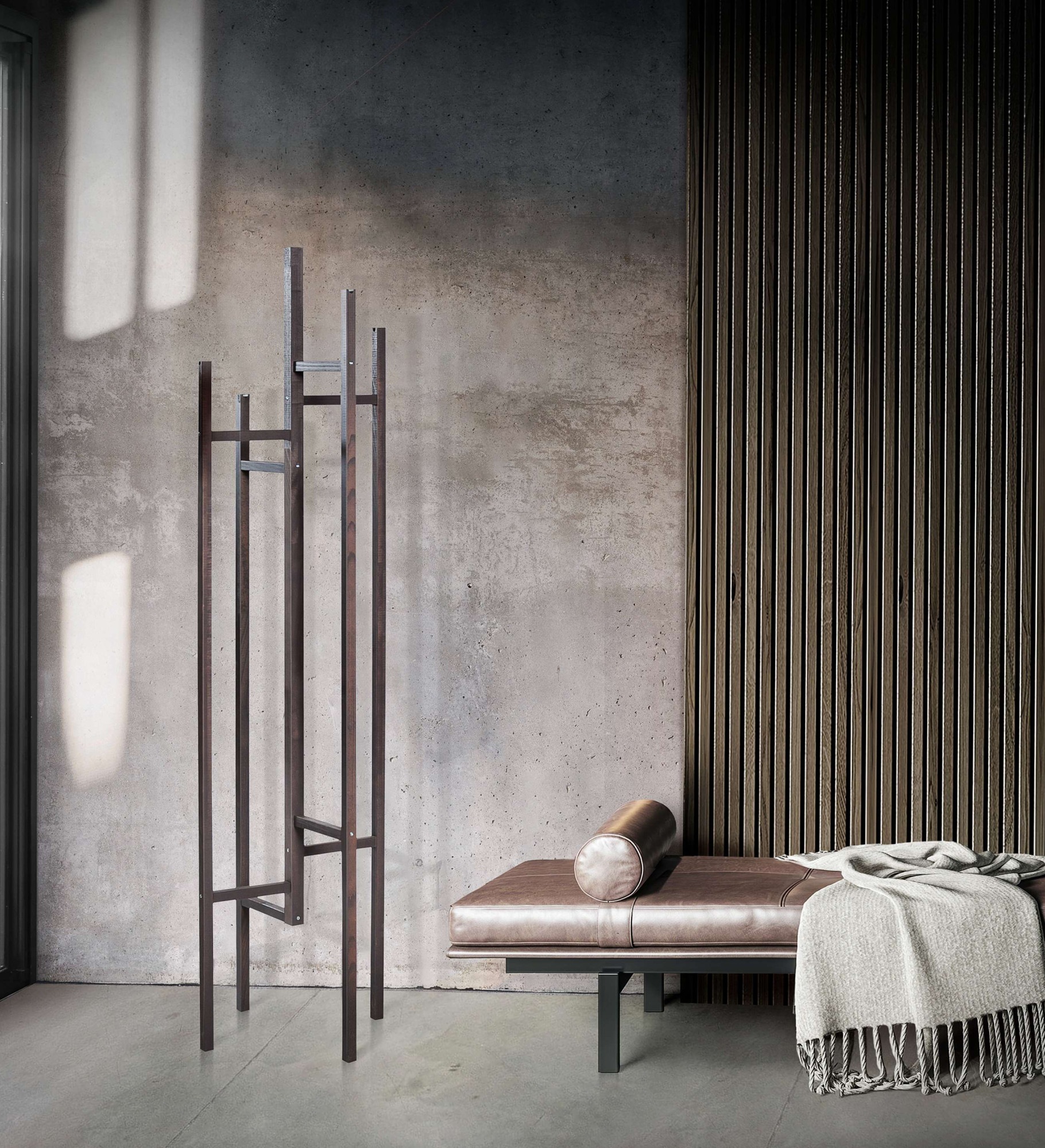 Woodman Garderobenständer »Eigen«, im skandinavian Design, aus keilverzinkter massiver Buche
