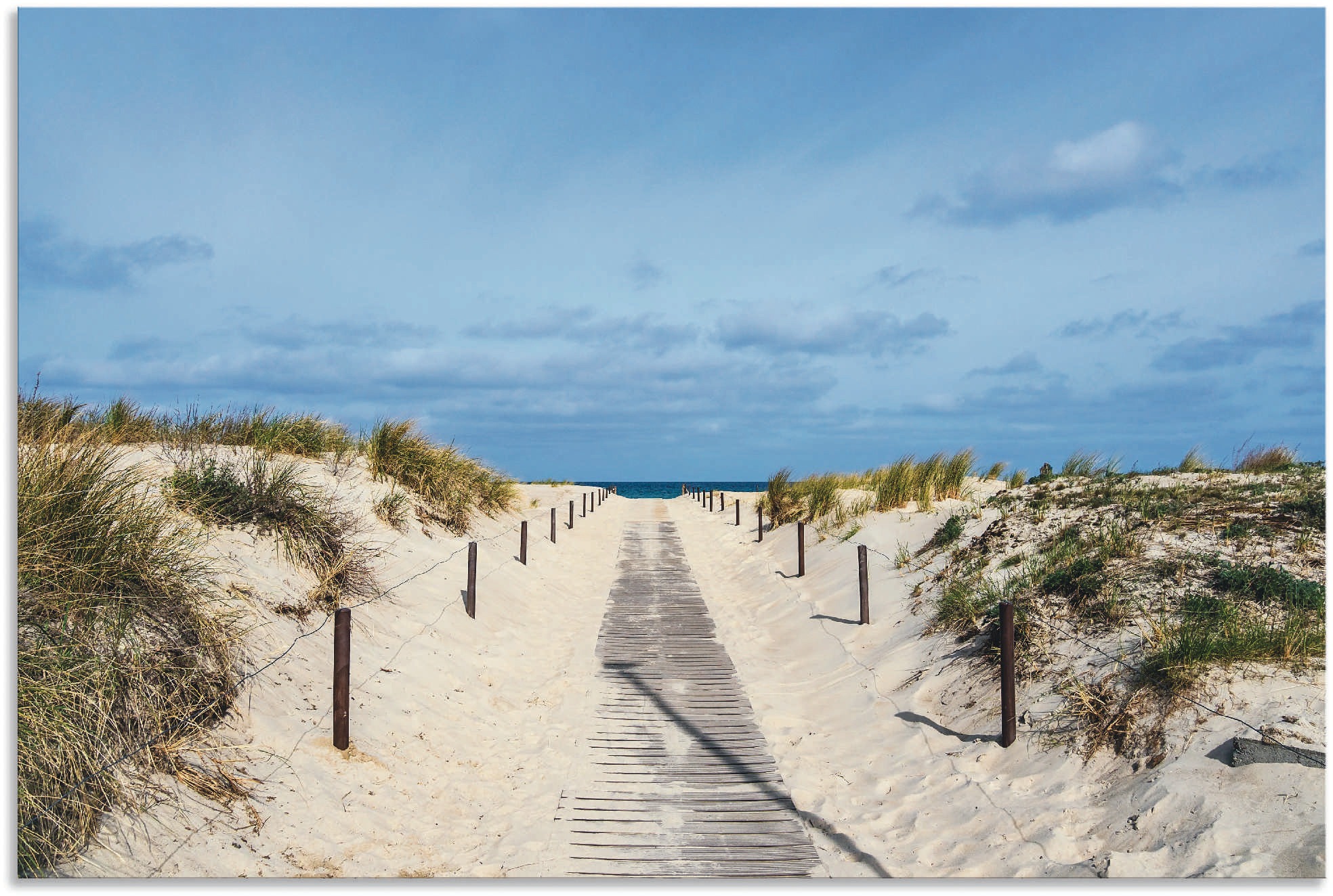 Artland Wandbild »Strandaufgang an Küste der Ostsee«, Strandbilder, (1 St.) günstig online kaufen