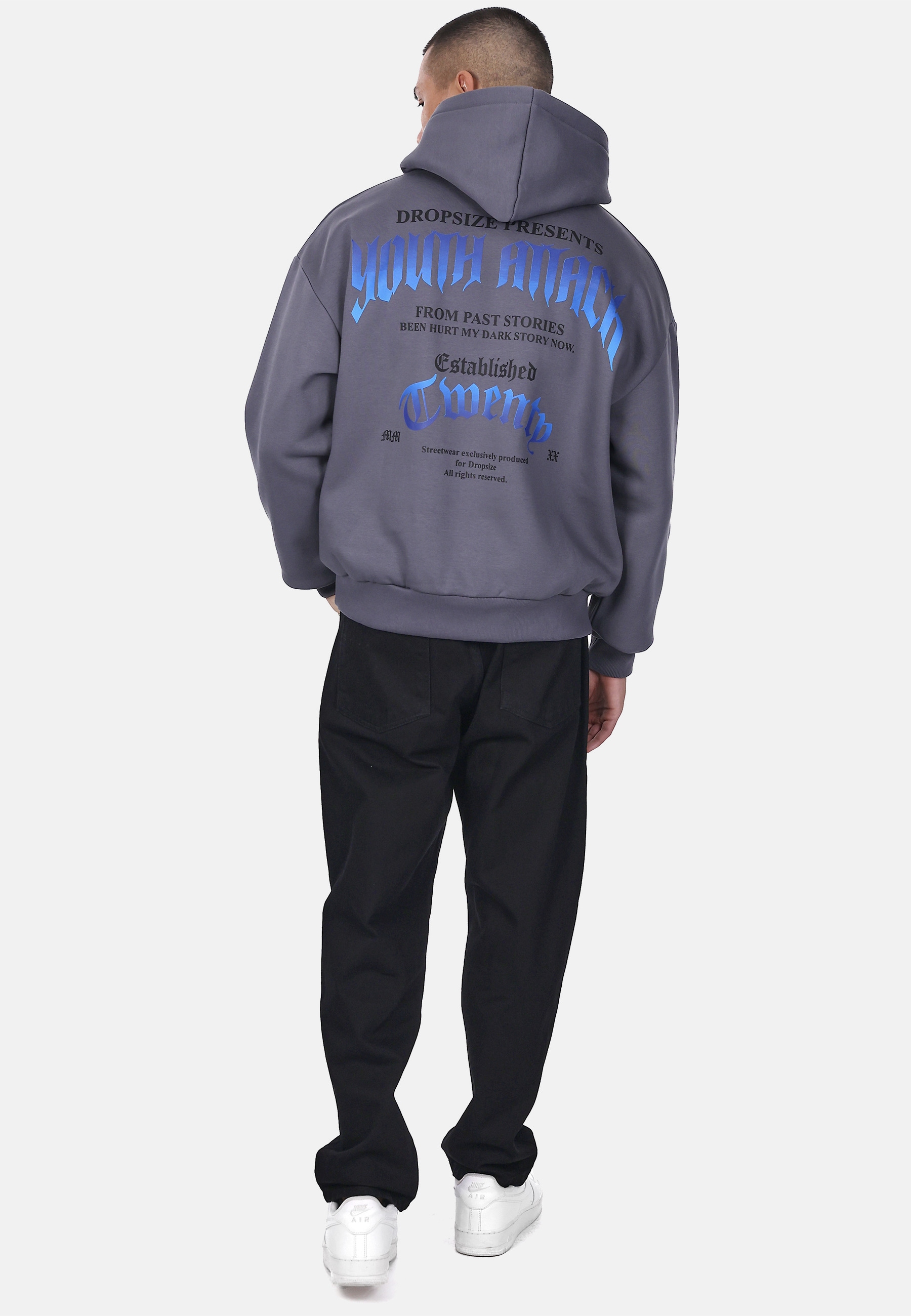 Dropsize Kapuzenpullover »Dropsize HEAVY OVERSIZE YOUTH ATTACK HOODIE« 1 Stk.