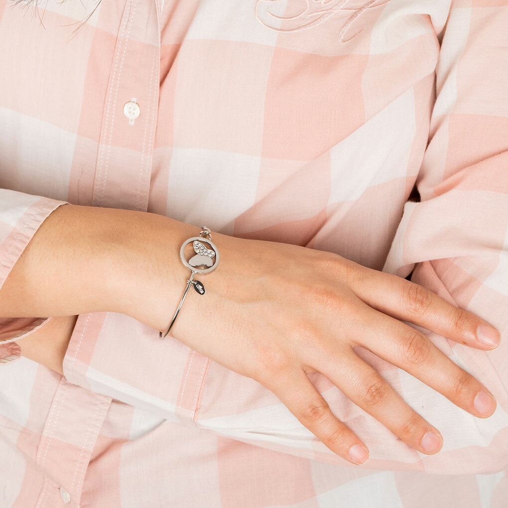 Lotus Armreif »Essentials - Schmetterling« mit Glasstein