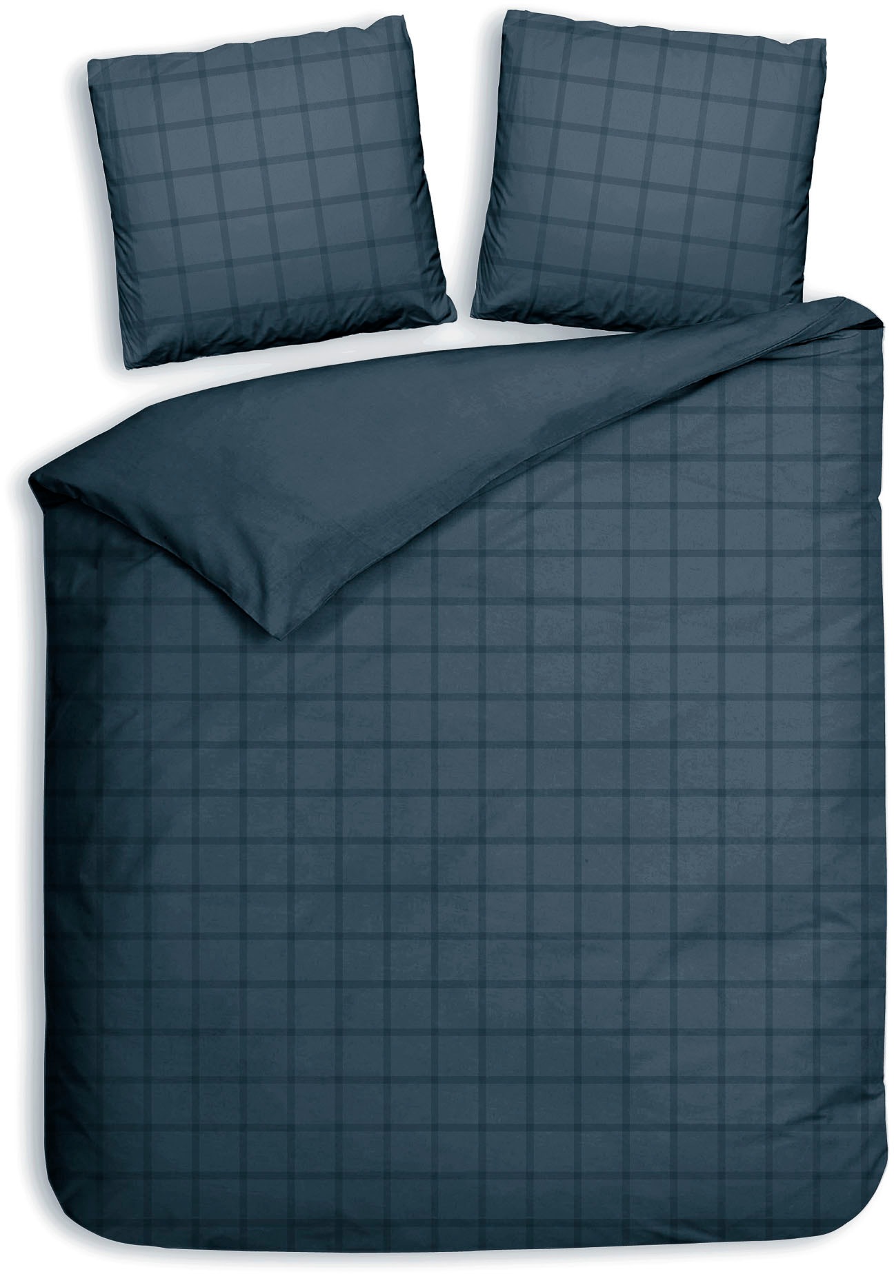 Heckett & Lane Wendebettwäsche »Diamante« 3 Stk. tlg. kariert, hochwertiges günstig online kaufen