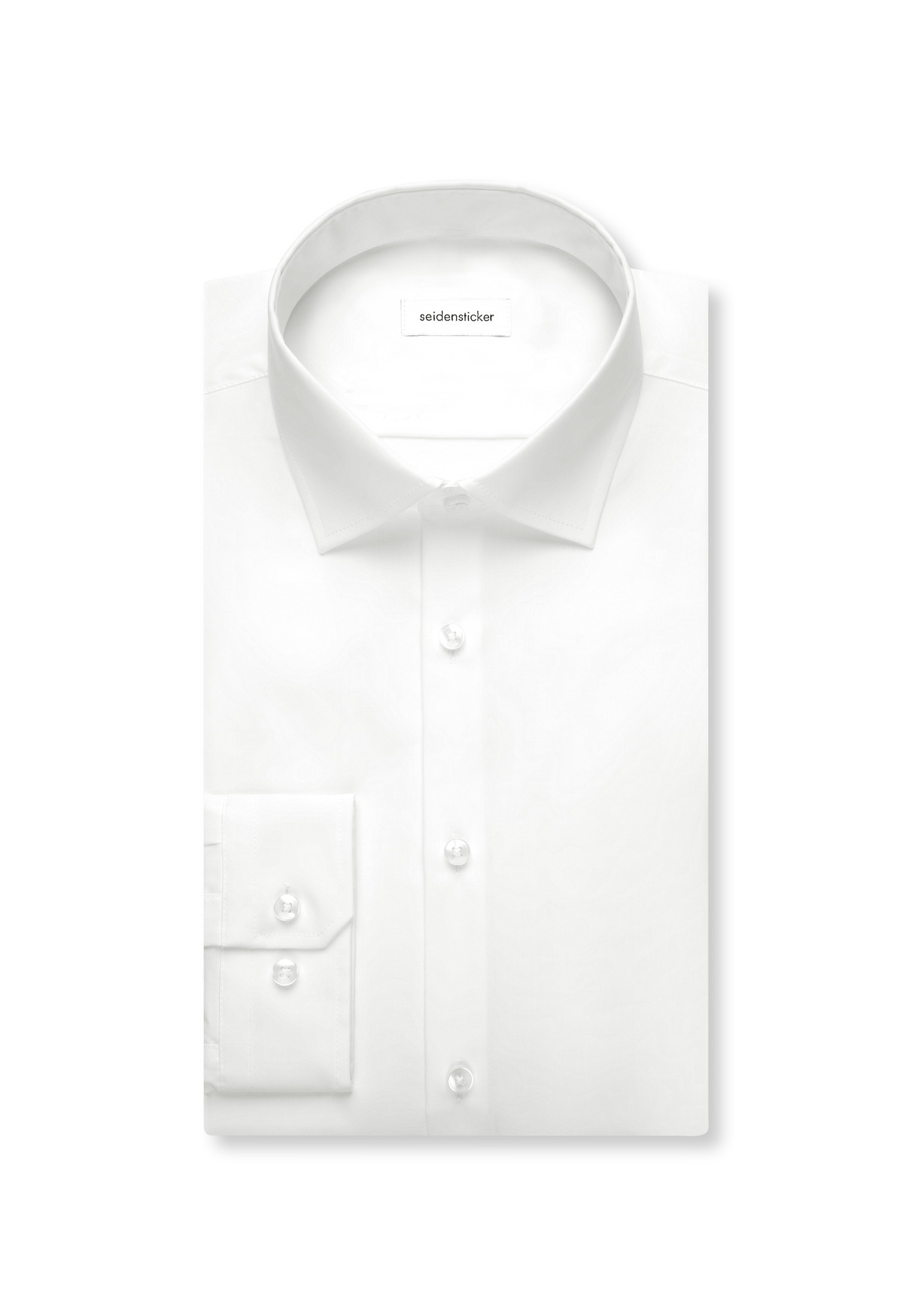 seidensticker Businesshemd »Schwarze Rose« Shaped 1/1 Extra lang Kentkragen Uni