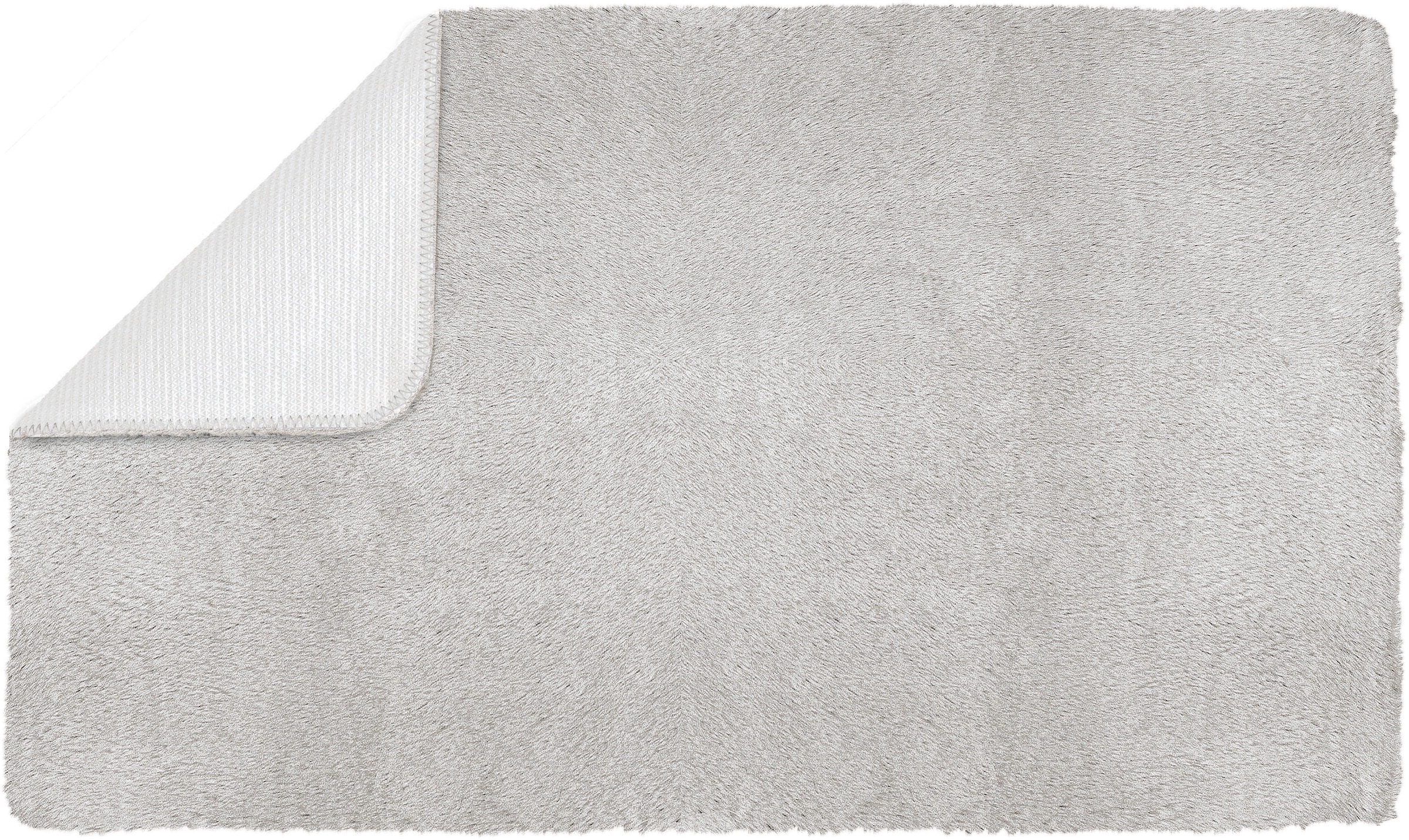 Kleine Wolke Badematte »Cony«, rutschhemmend beschichtet, fußbodenheizungsgeeignet, Badteppich, Fell-Optik, Uni Farben, besonders weich & kuschelig