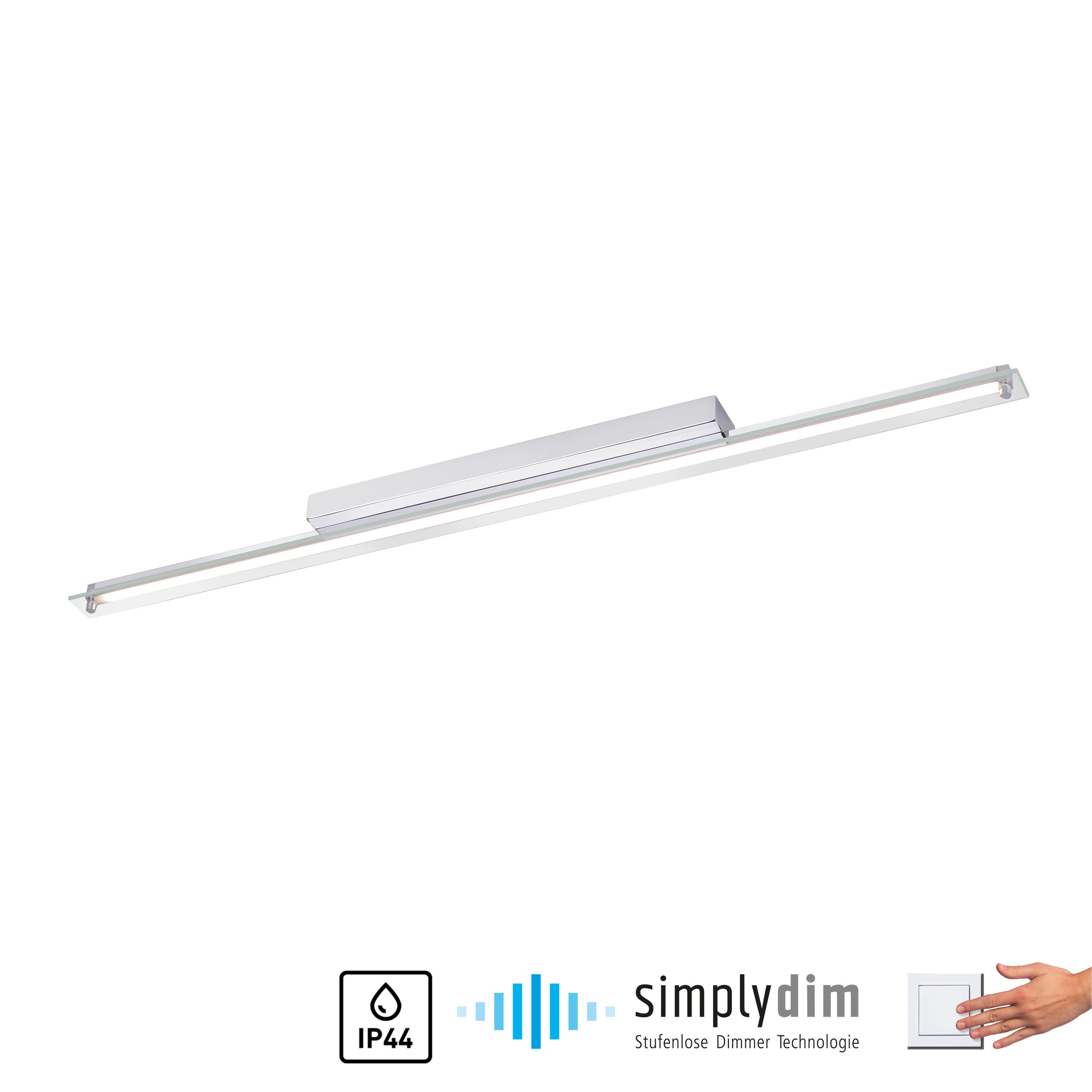 Paul Neuhaus Wandleuchte »TIMON«, 1 flammig, Leuchtmittel LED-Board   LED f günstig online kaufen