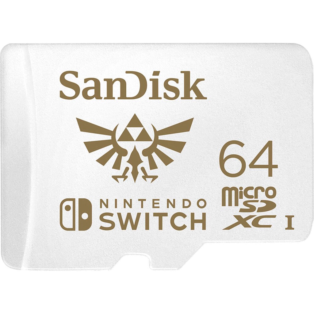 Sandisk Speicherkarte »microSDXC Extreme 64GB für Nintendo Switch«, (100 MB/s Lesegeschwindigkeit)