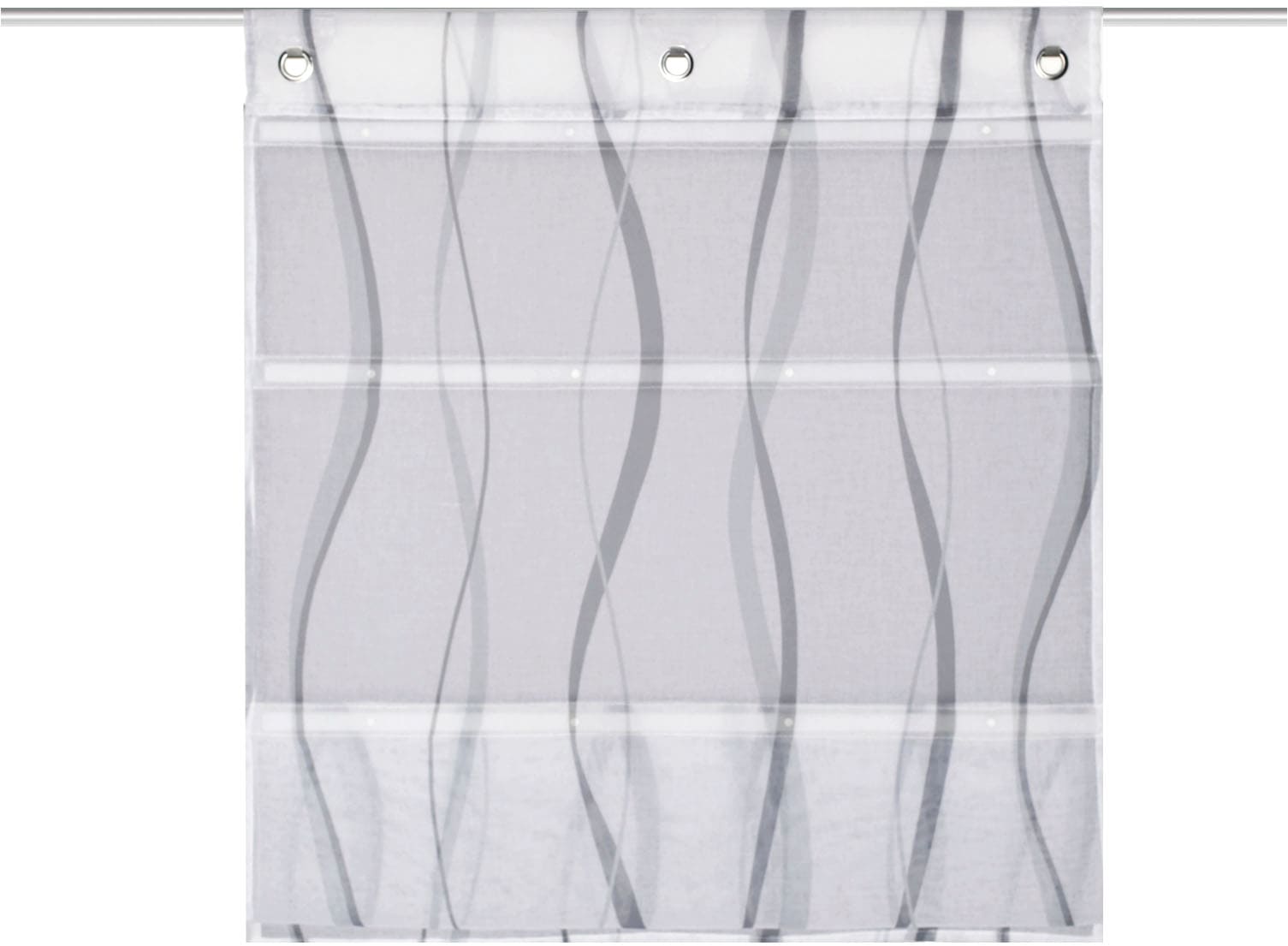 HOME WOHNIDEEN Magnetrollo »TUDOR« mit Hakenaufhängung ohne Bohren und Schrauben bedruckt