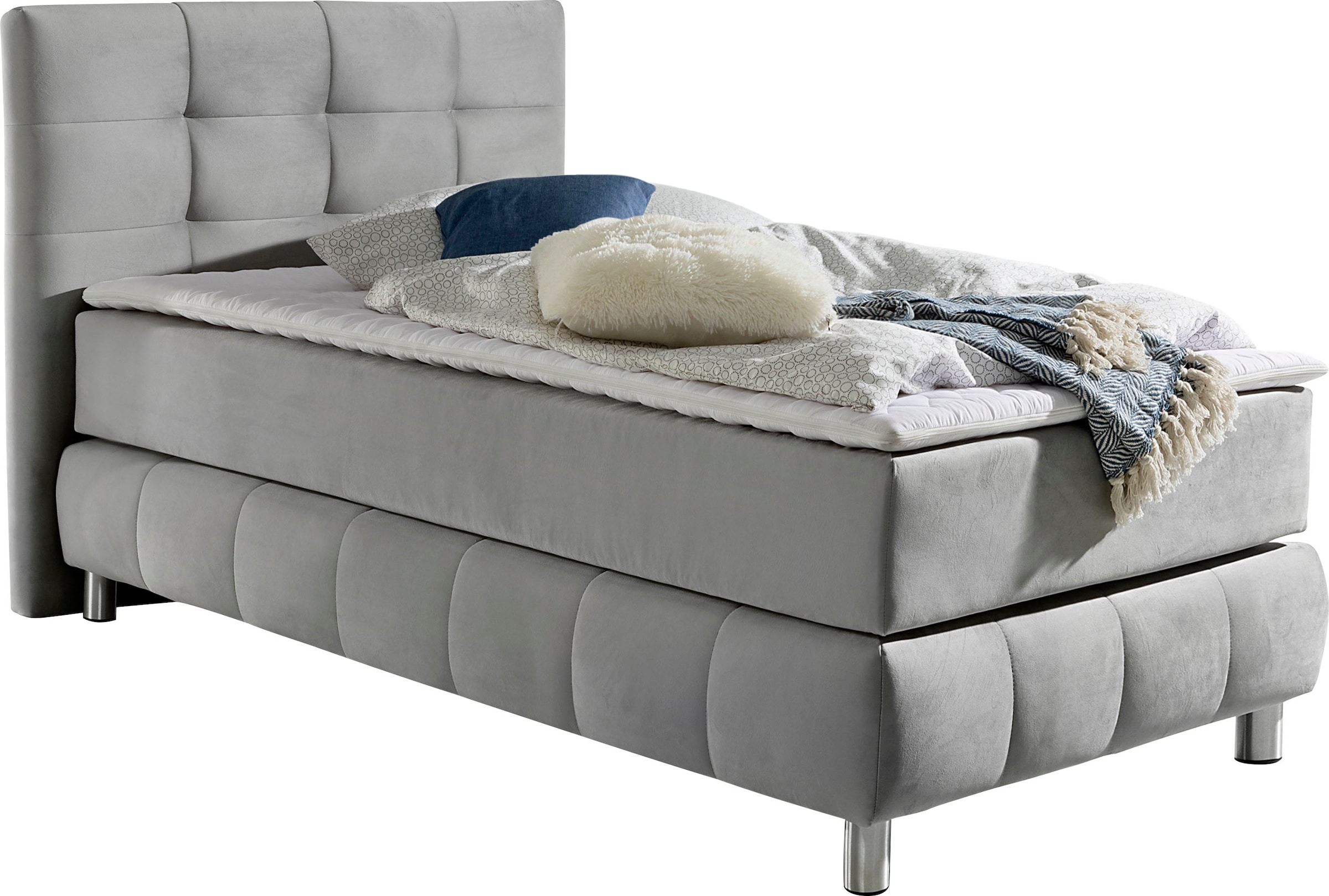Home affaire Boxspringbett »Salo« incl. Topper, 6 Breiten, 2 Härtegrade, TFK auch in Härtegrad 4